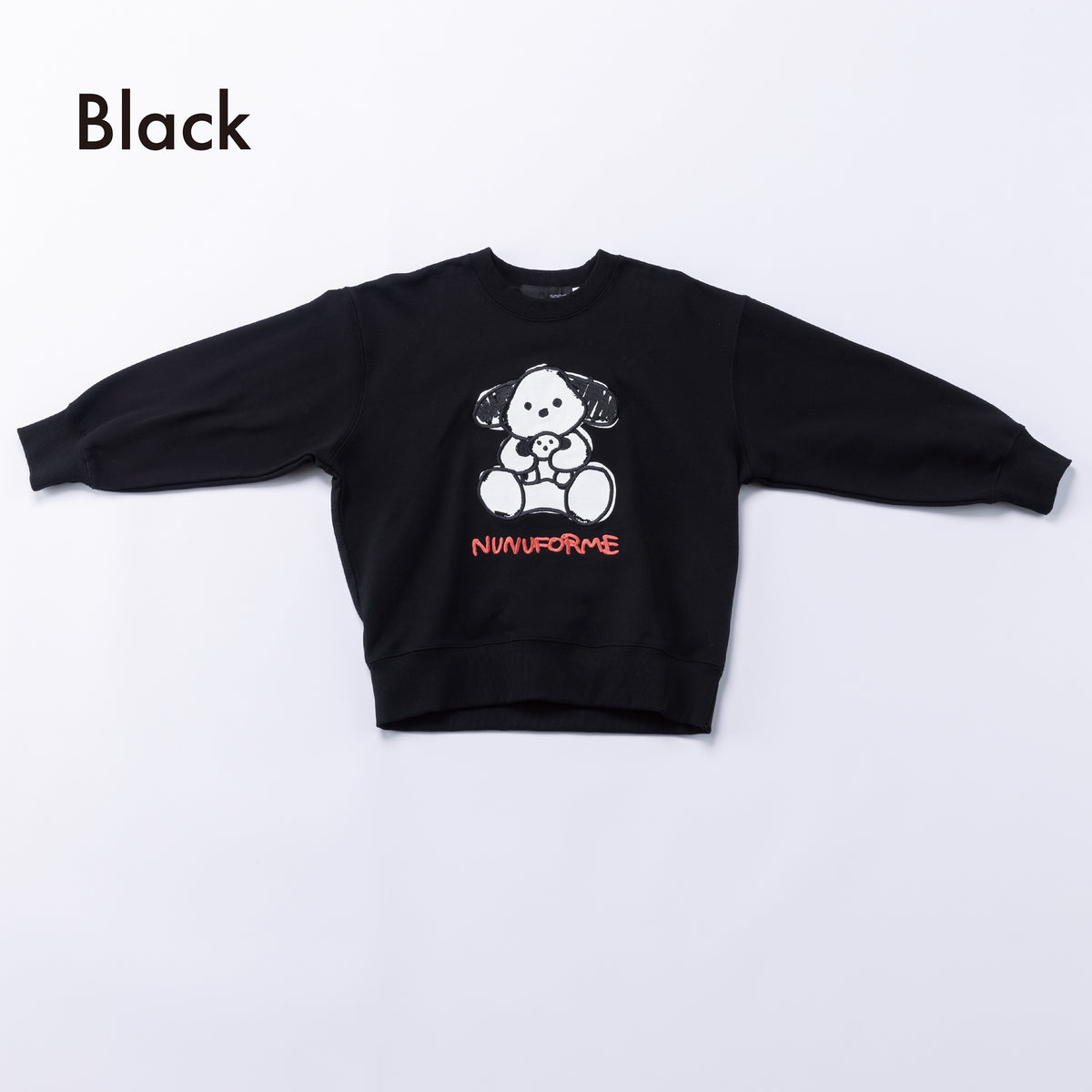 nt26-002-10A/ゆるinuinu刺繍トレーナー