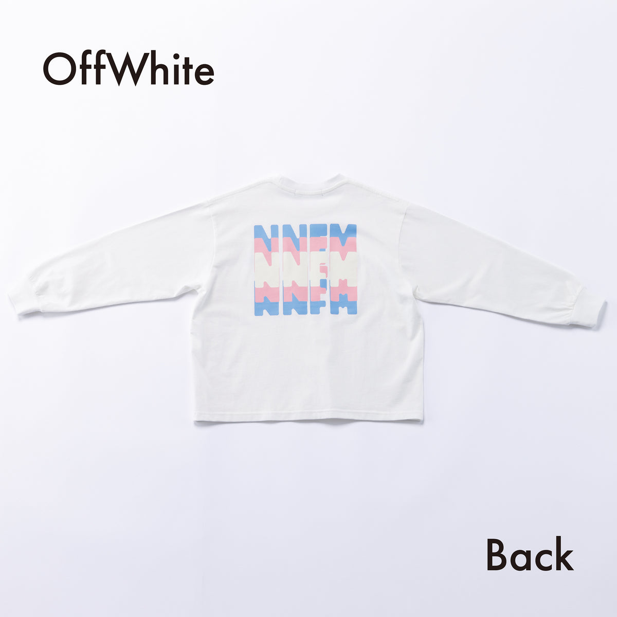 nt26-007-05A/トリコロールロゴ ロングスリーブT