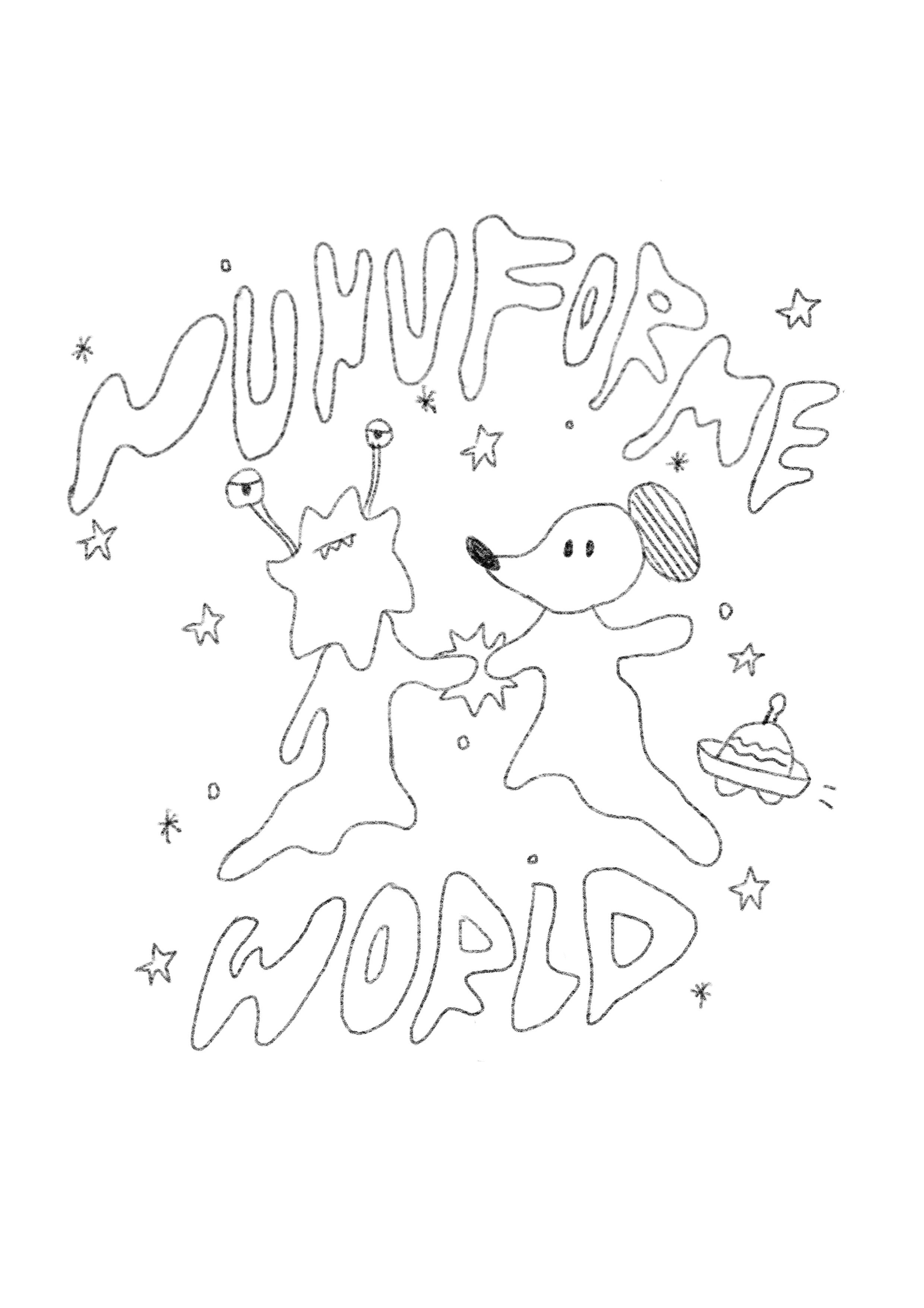 ec004-01/WEB限定/SPACE TRIP TEE