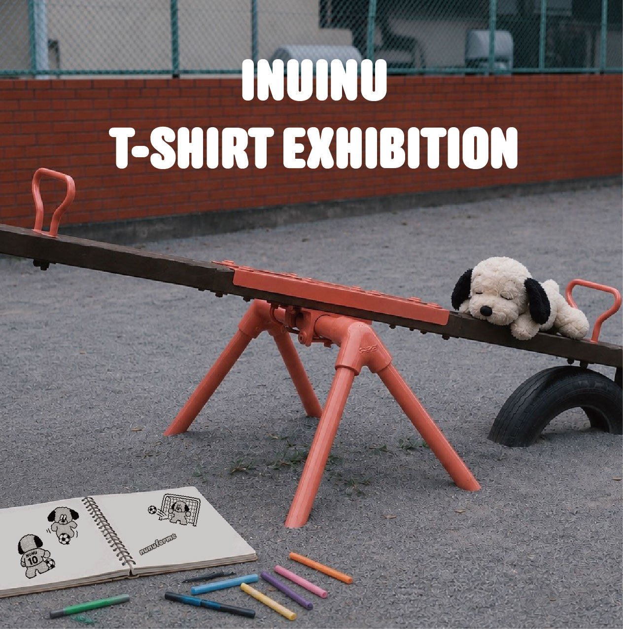 INUINU ARTIST T SHIRT EXHIBITION NO.03 -野宿タロウ-