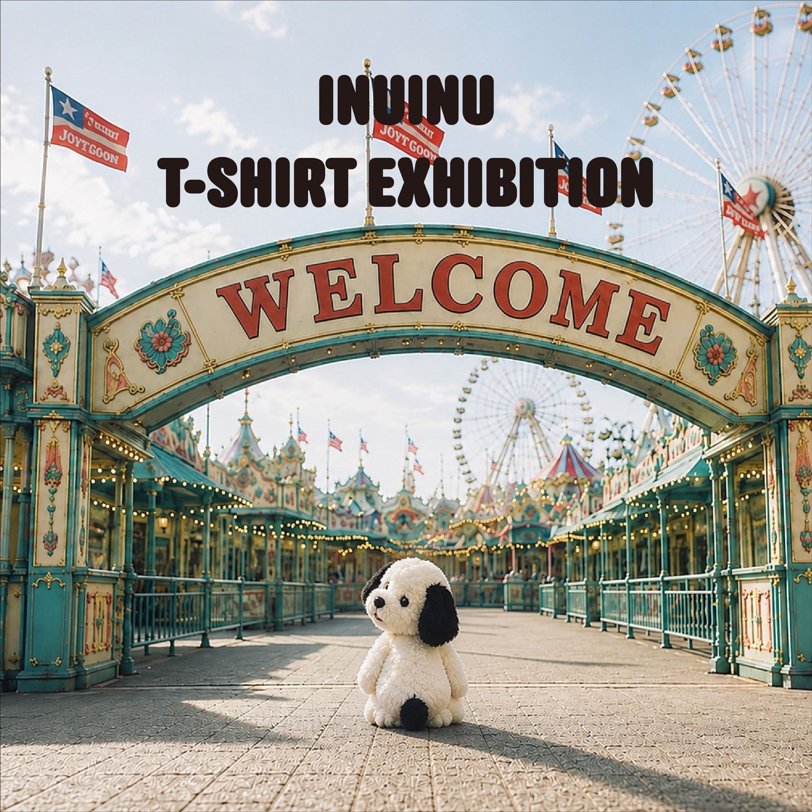 INUINU ARTIST T SHIRT EXHIBITION NO.04 -ルイ・イシカワ-