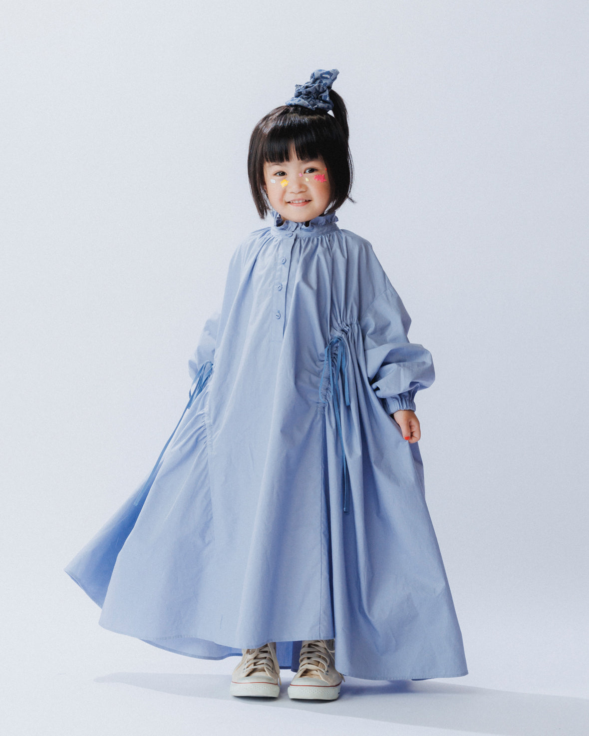 03-nf25-430-018A/ドローストリングワンピース