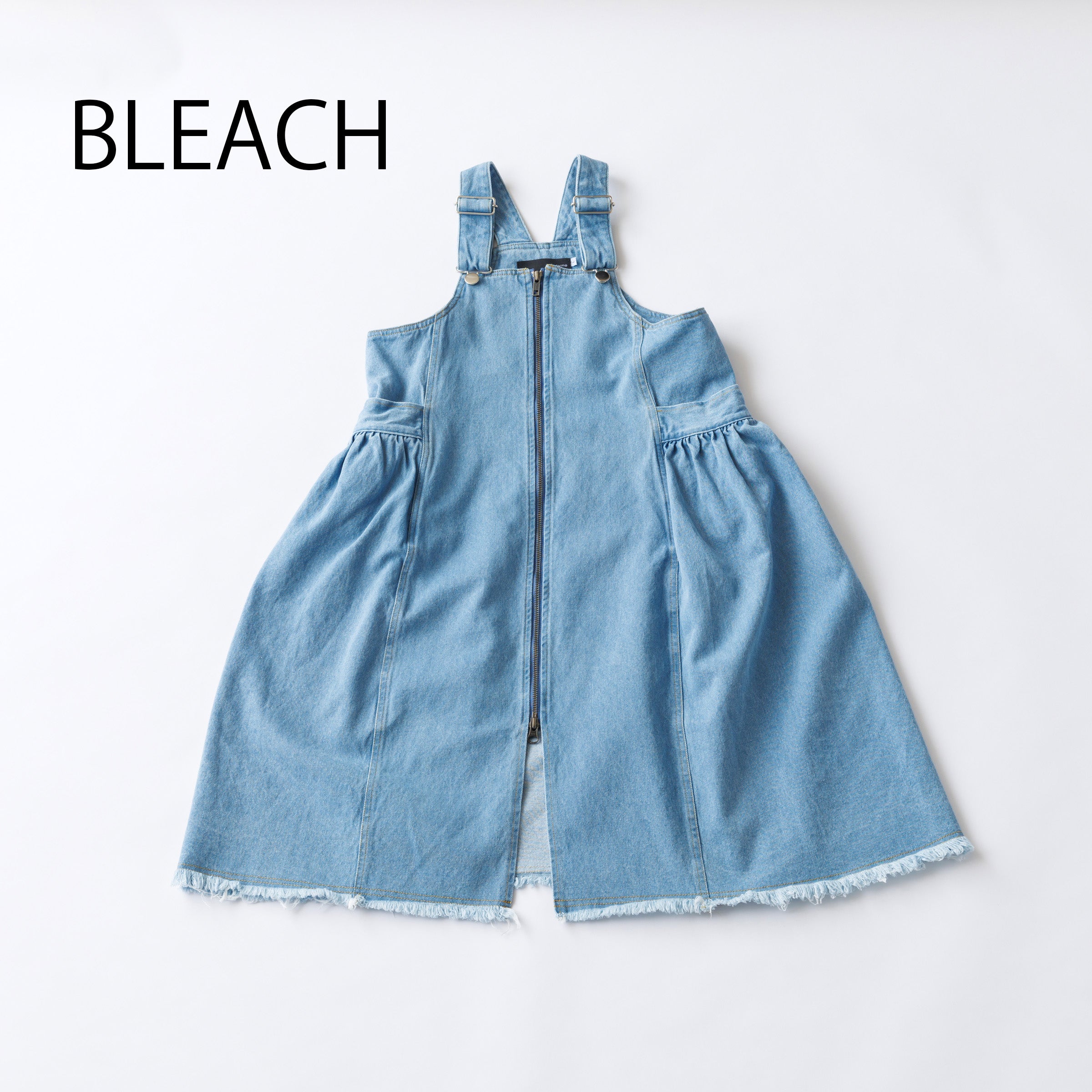 04-nf24-490-038/デニム ジップアップ ジャンスカ<9月～10月入荷予定>
