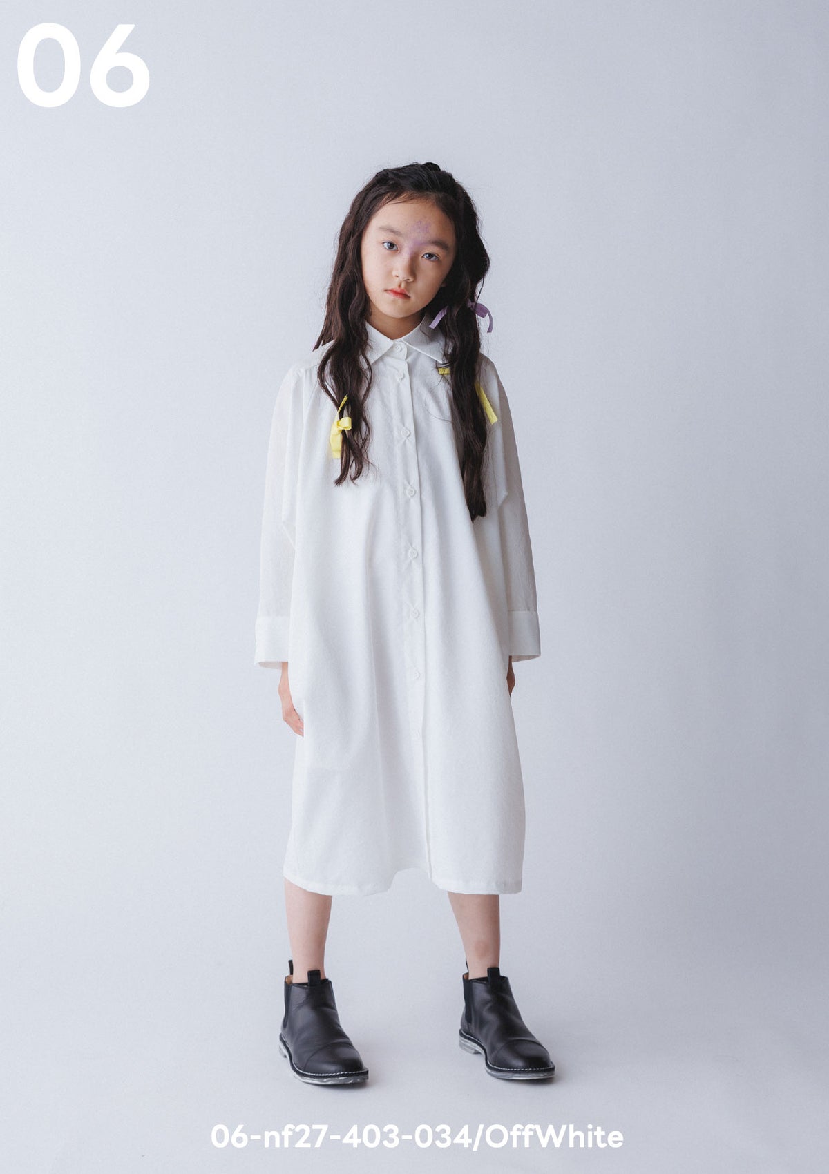 <27SS ご予約分>06-nf27-403-034　ボックスロングシャツ