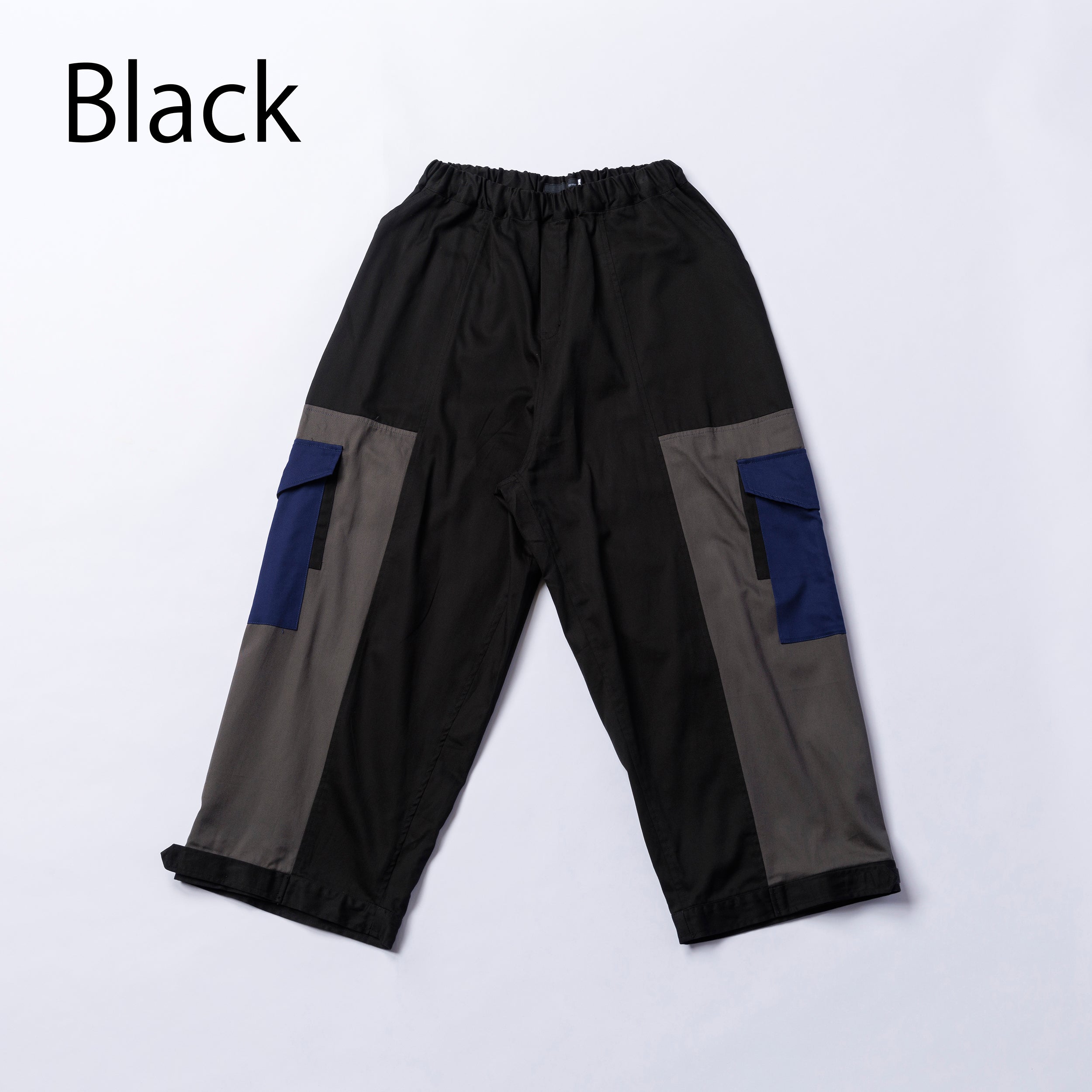 08-nf25-640-007A/トリコロールカーゴパンツ