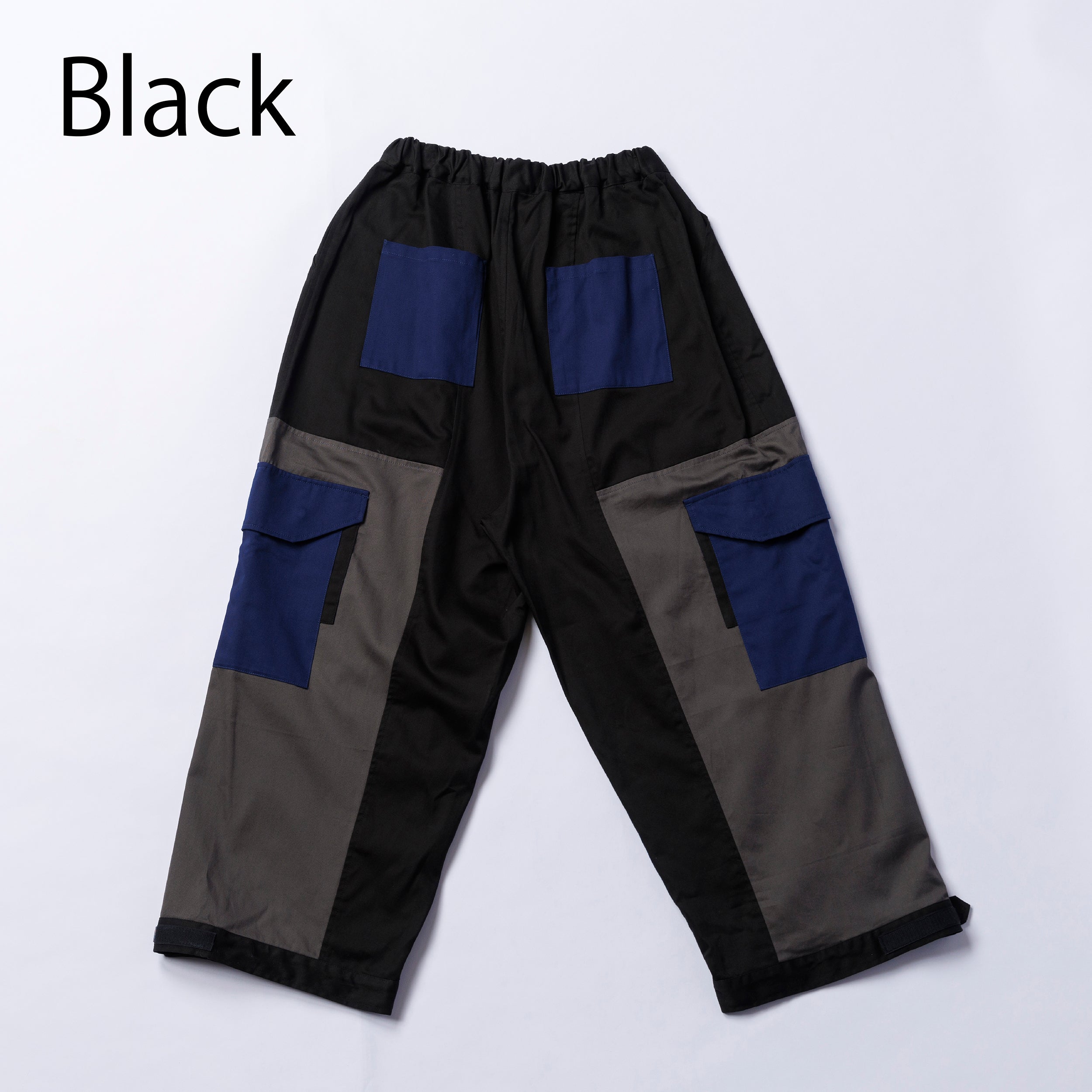 08-nf25-640-007A/トリコロールカーゴパンツ