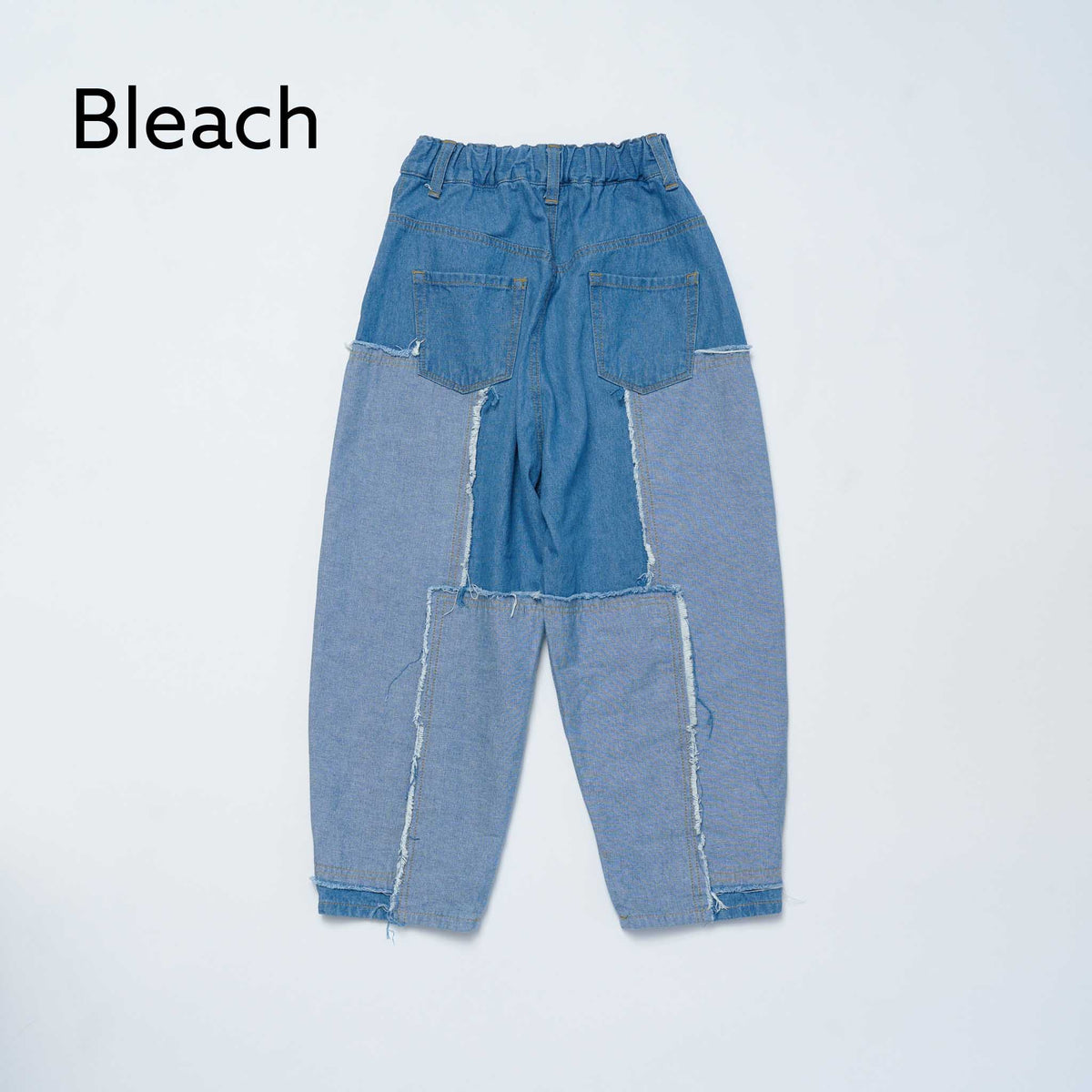 <27SS ご予約分>08-nf27-642-038A　デニムパッチワークパンツ