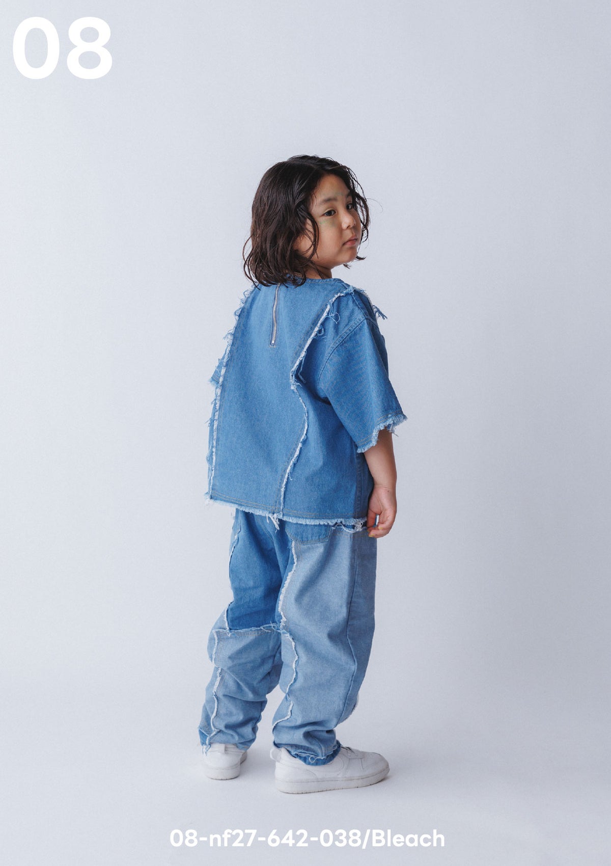<27SS ご予約分>08-nf27-642-038　デニムパッチワークパンツ