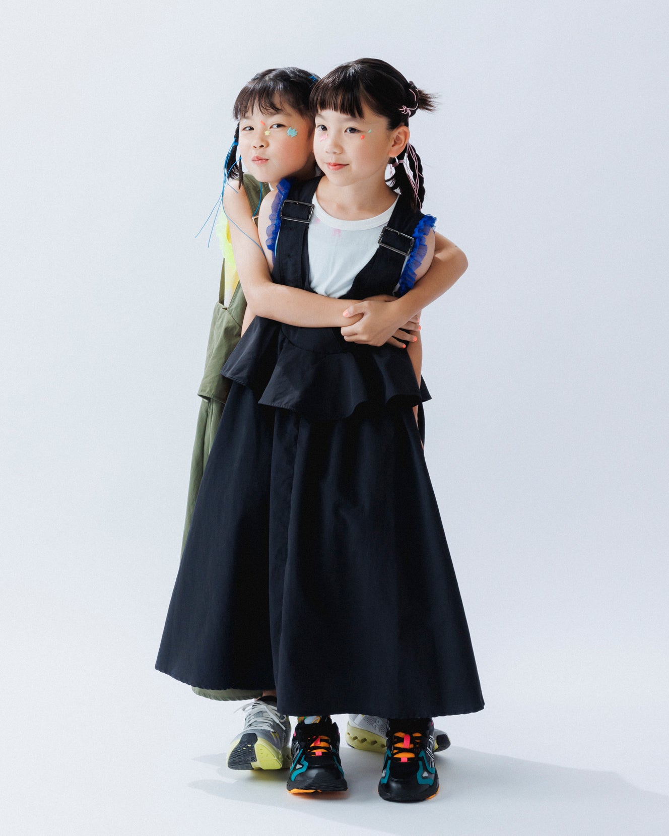 10-nf25-498-025A/レイヤードフリルジャンスカ