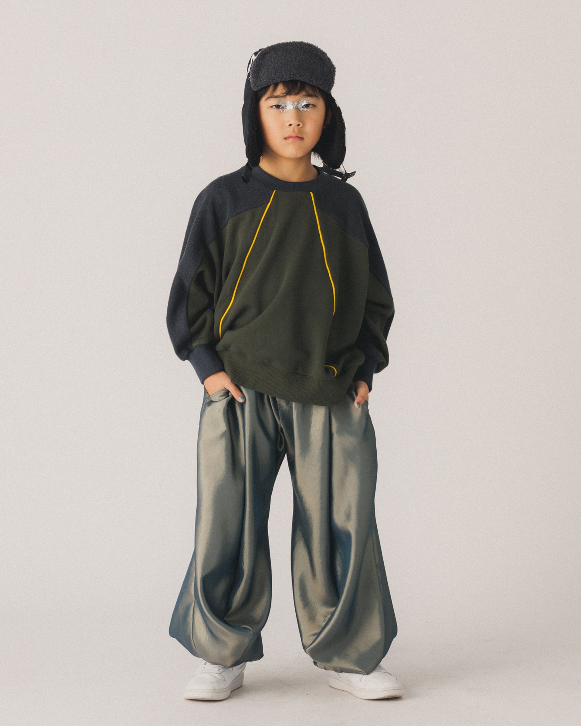 12-nf22-601-213/シャンブレードレープパンツ