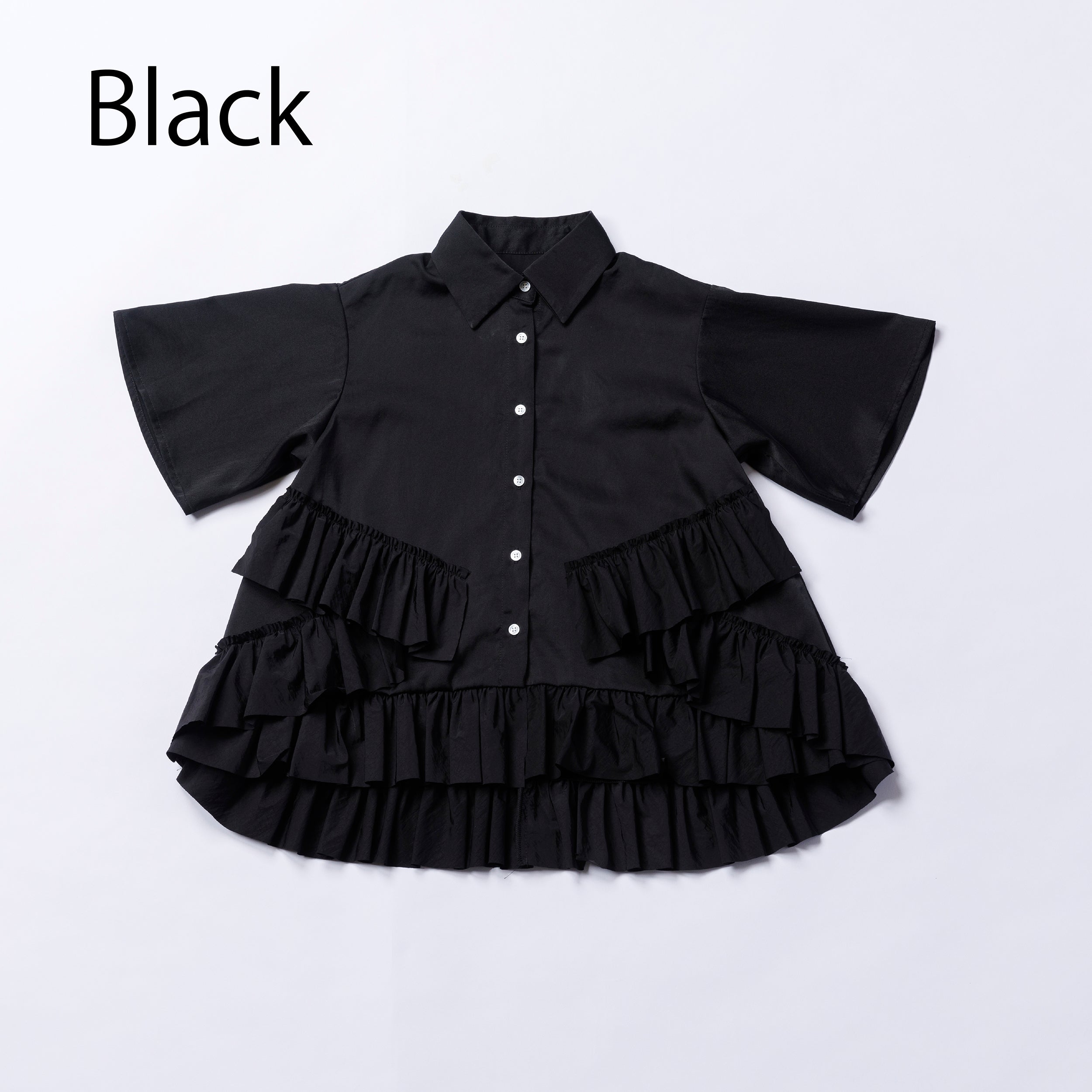 14-nf25-549-253A/ボリュームフリルシャツ