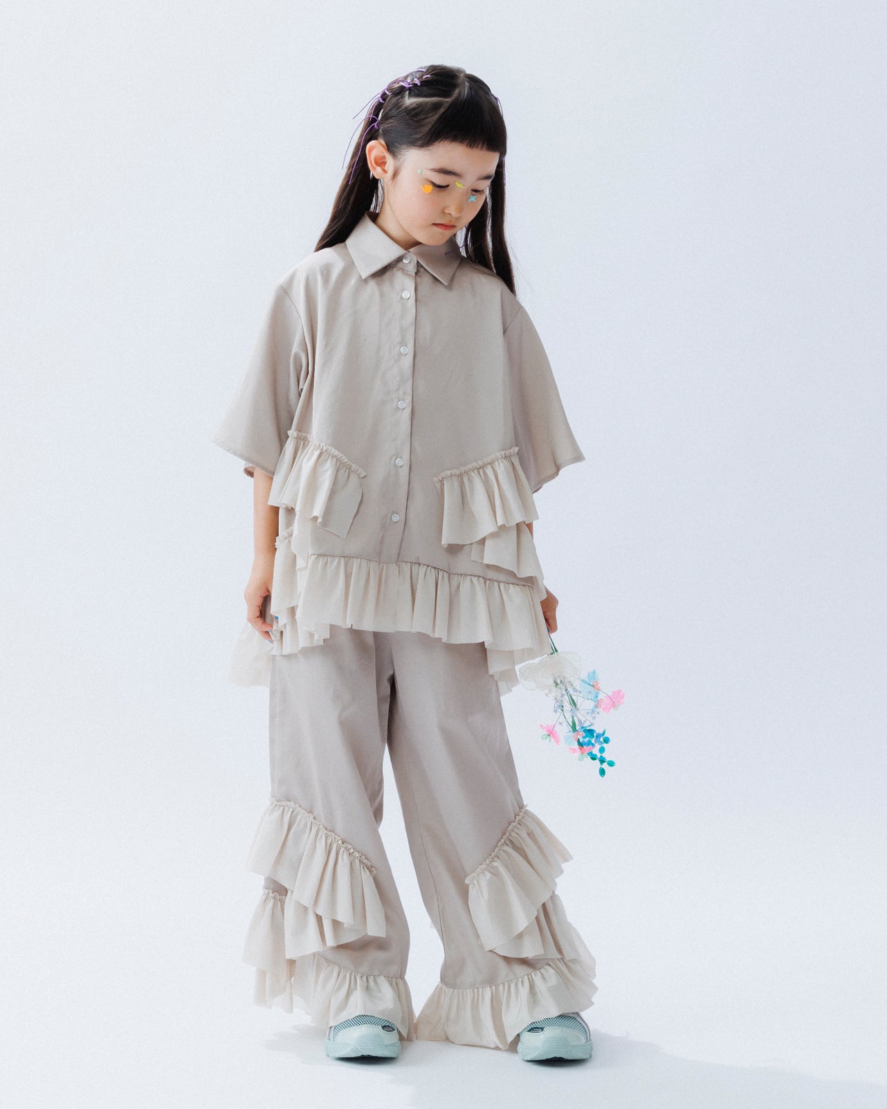 15-nf25-639-253/ランダムフリルパンツ