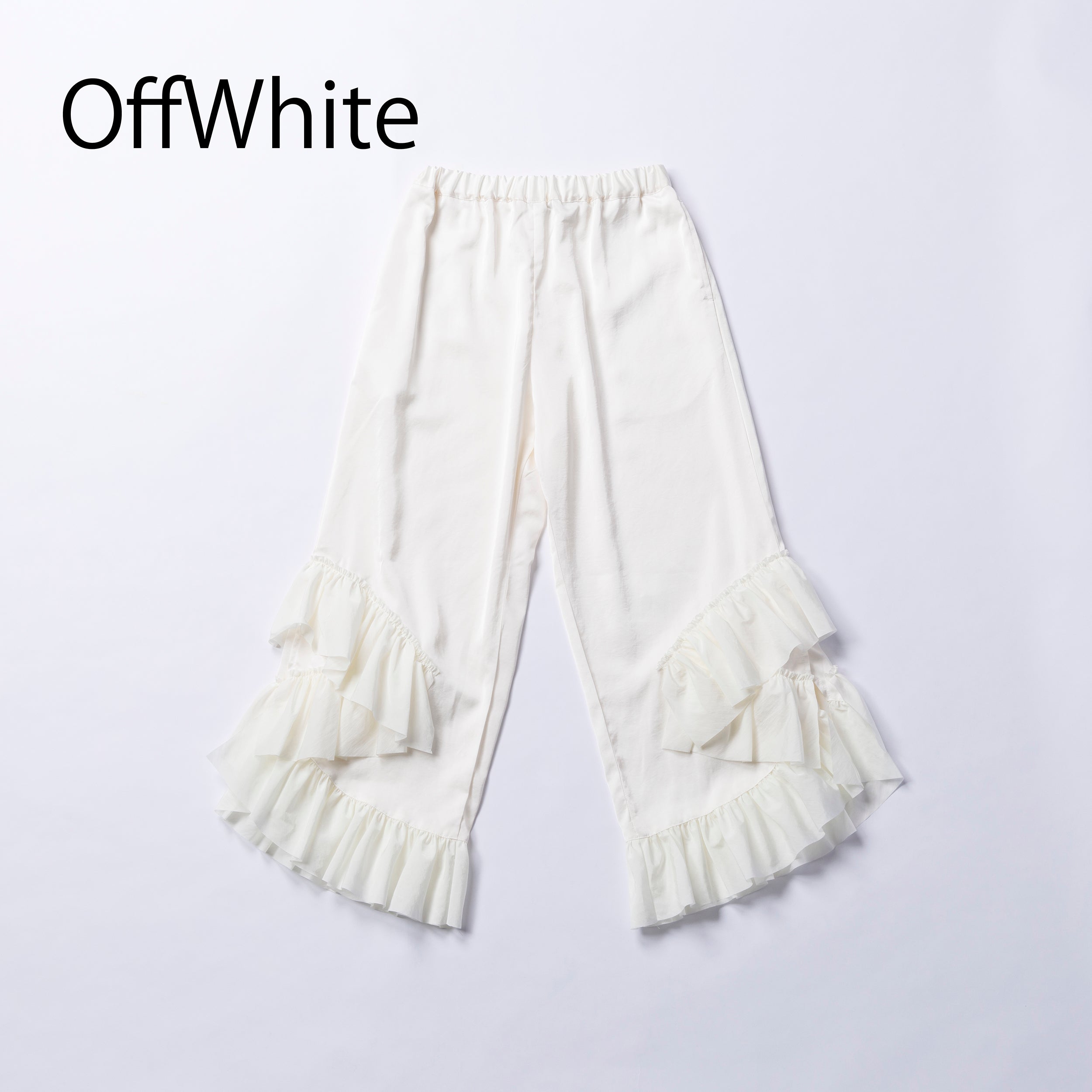 15-nf25-639-253A/ランダムフリルパンツ