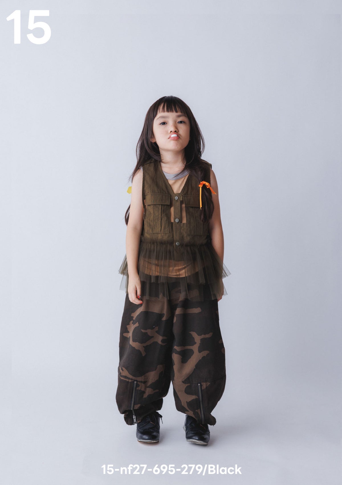 <27SS ご予約分>15-nf27-695-279　フロントジップパンツ