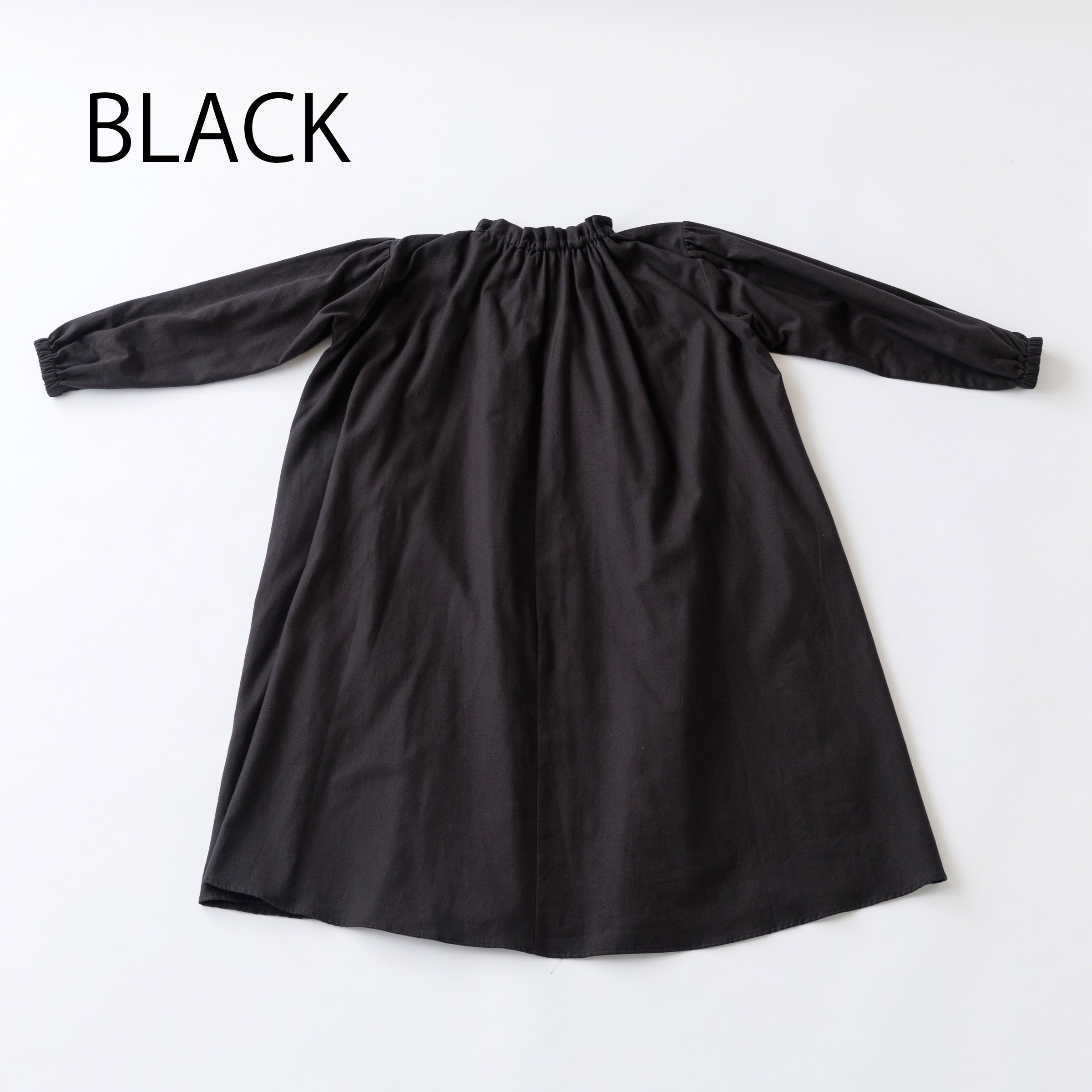 19-nf24-495-012A/ネックドロストワンピ<9月～10月入荷予定>