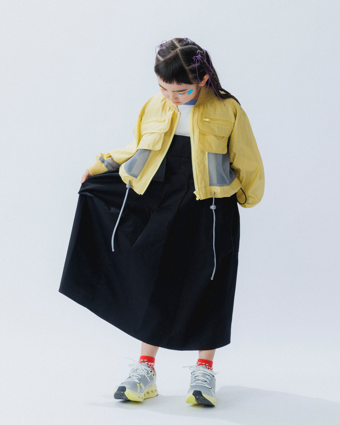 20-nf25-135-261/メッシュショートジャケット