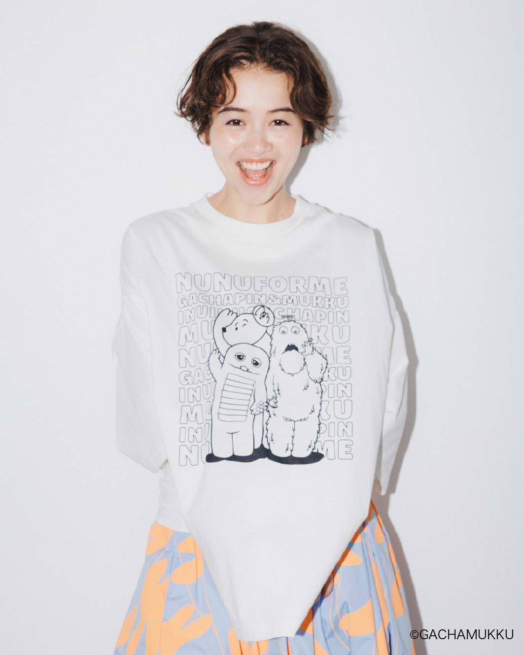 23-nf25-838-507A/ガチャムクプリントT