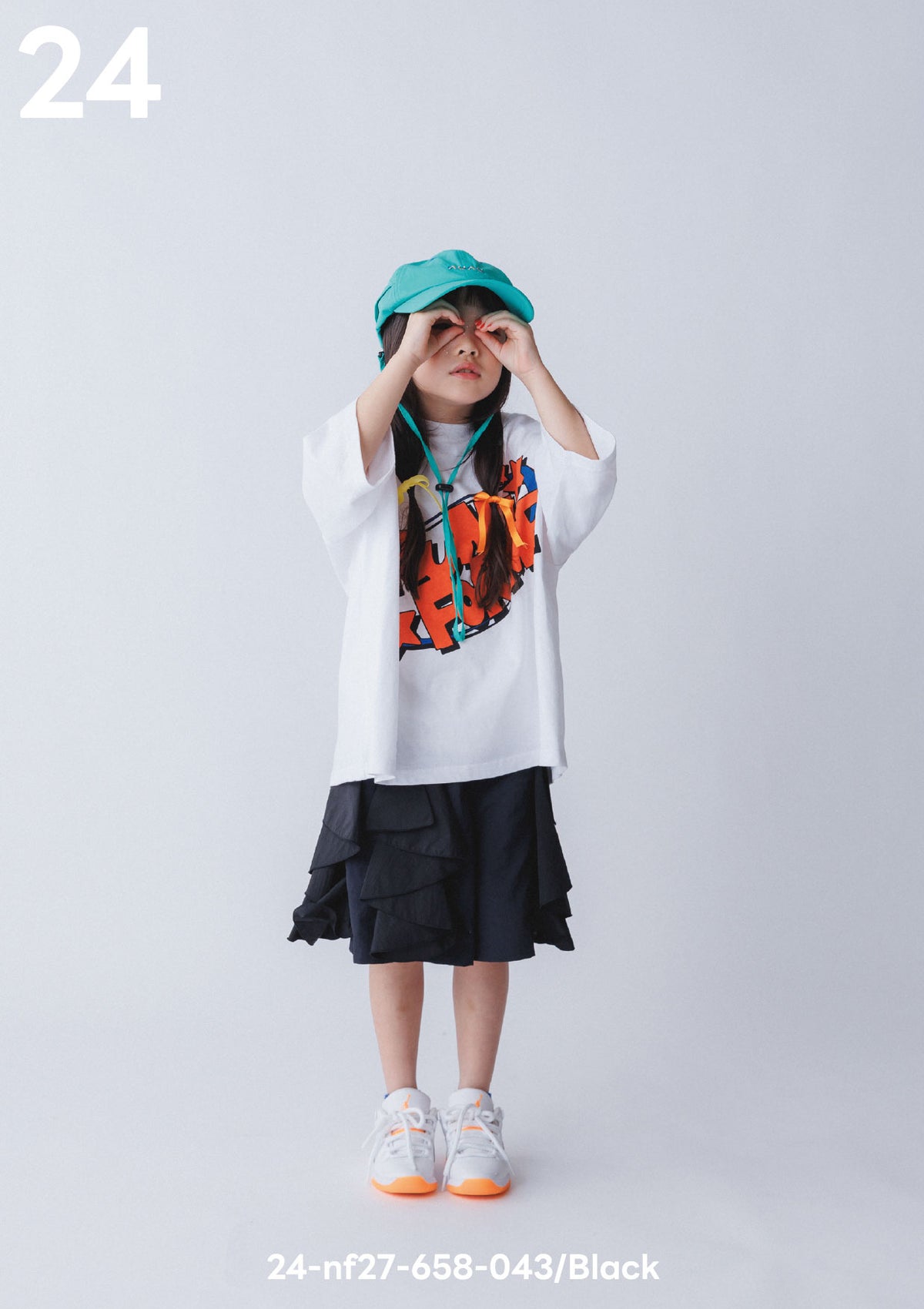 <27SS ご予約分>24-nf27-658-043　フリルショートパンツ