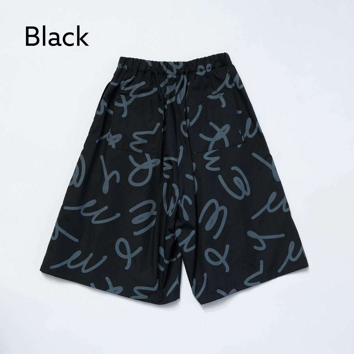 <27SS ご予約分>26-nf27-633-268　うねうねロゴショートパンツ