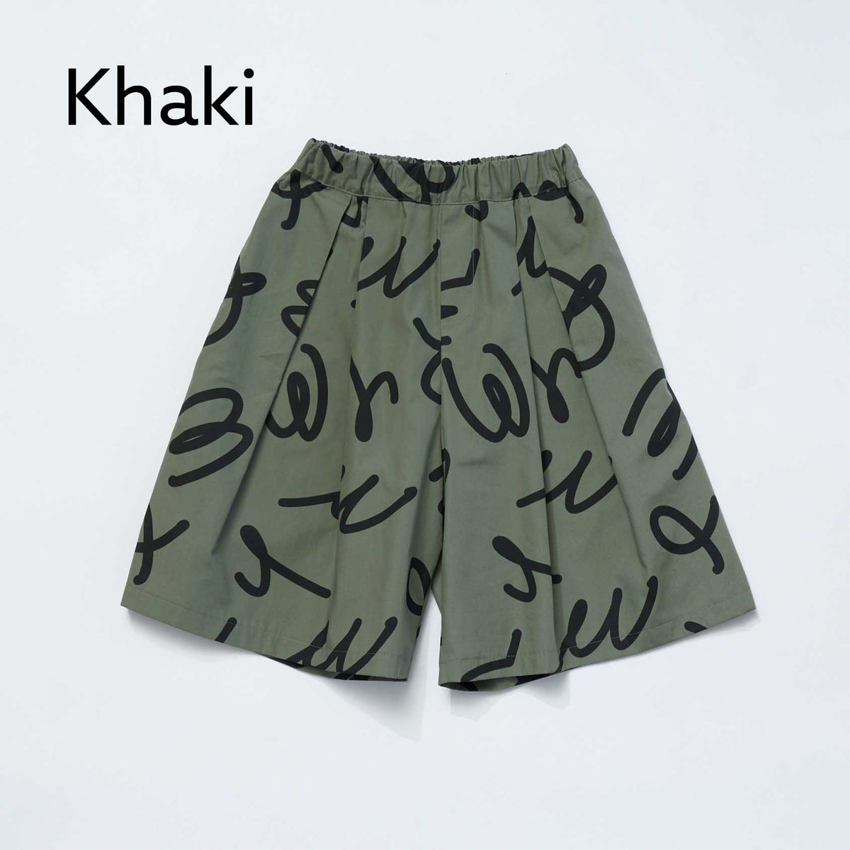 <27SS ご予約分>26-nf27-633-268A　うねうねロゴショートパンツ