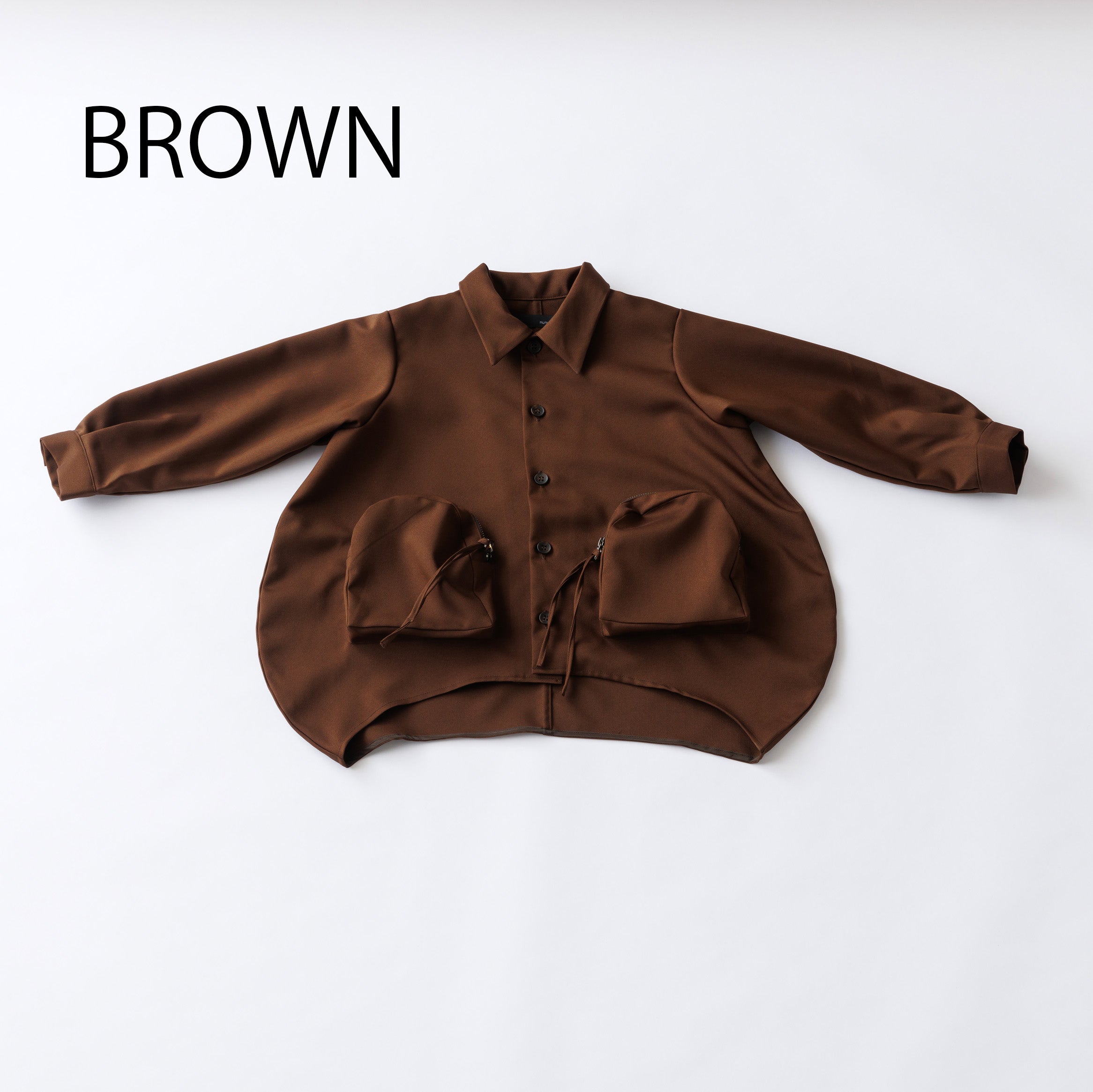 27-nf24-522-241/サークル ジップ シャツ<9月～10月入荷予定>