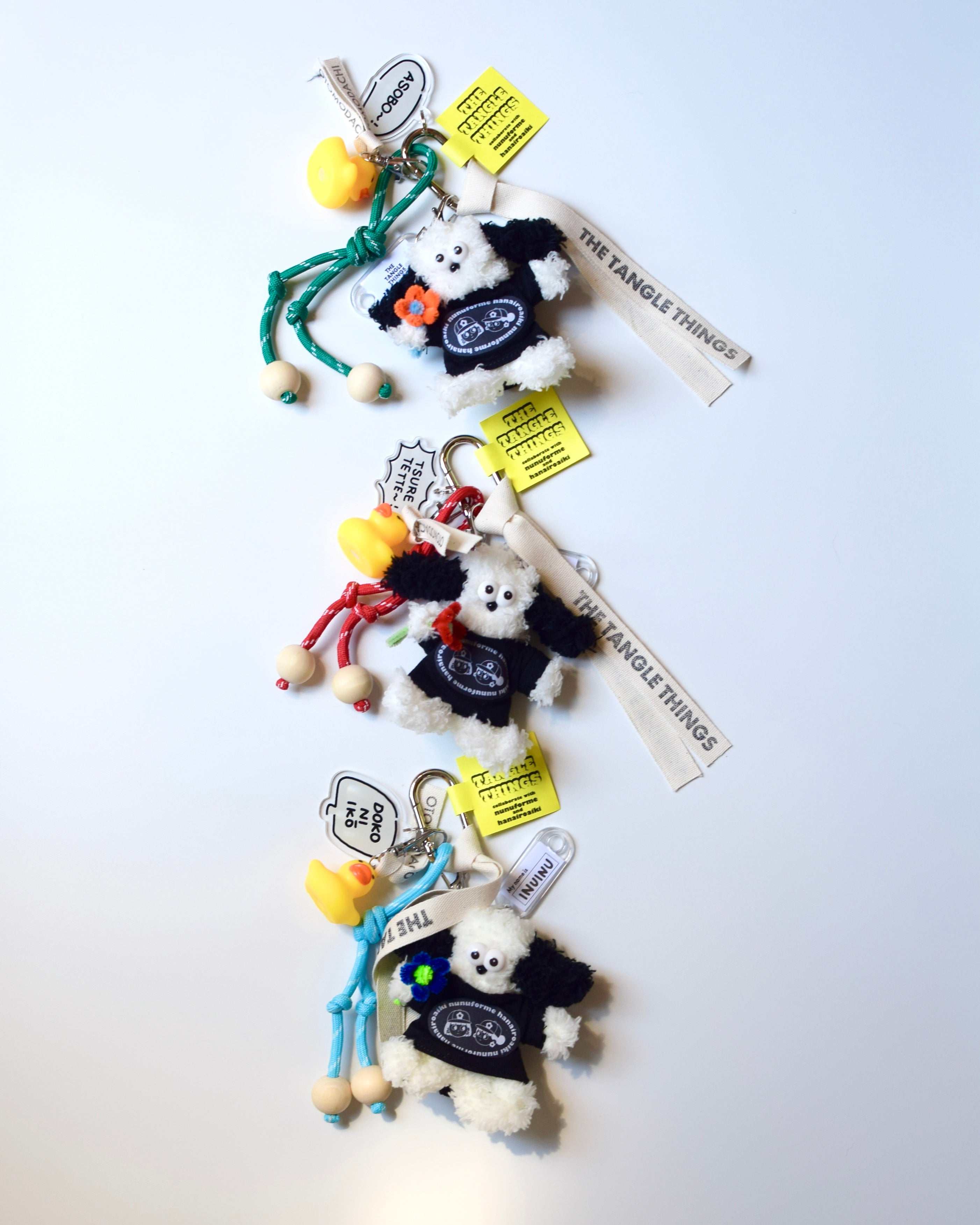 ＜WEB限定＞hanairoaiki × nunuformeコラボキーリング/ohanainu