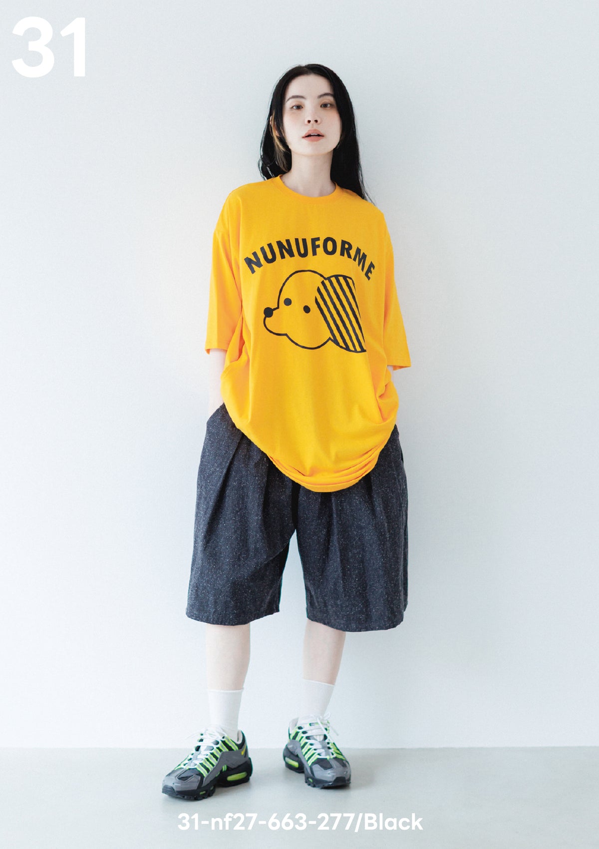 <27SS ご予約分>31-nf27-663-277A 2タックハーフパンツ