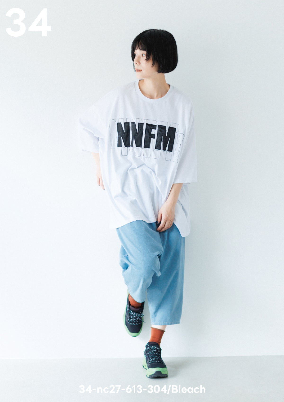 <27SS ご予約分>34-nc27-613-304A　デニムバギーパンツ