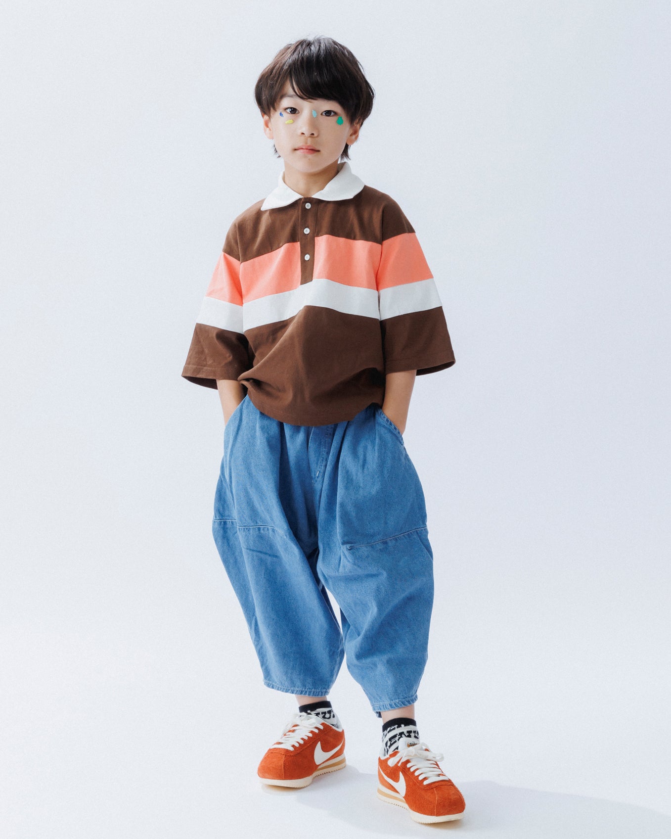 39-nf25-827-506/トリコロールポロ