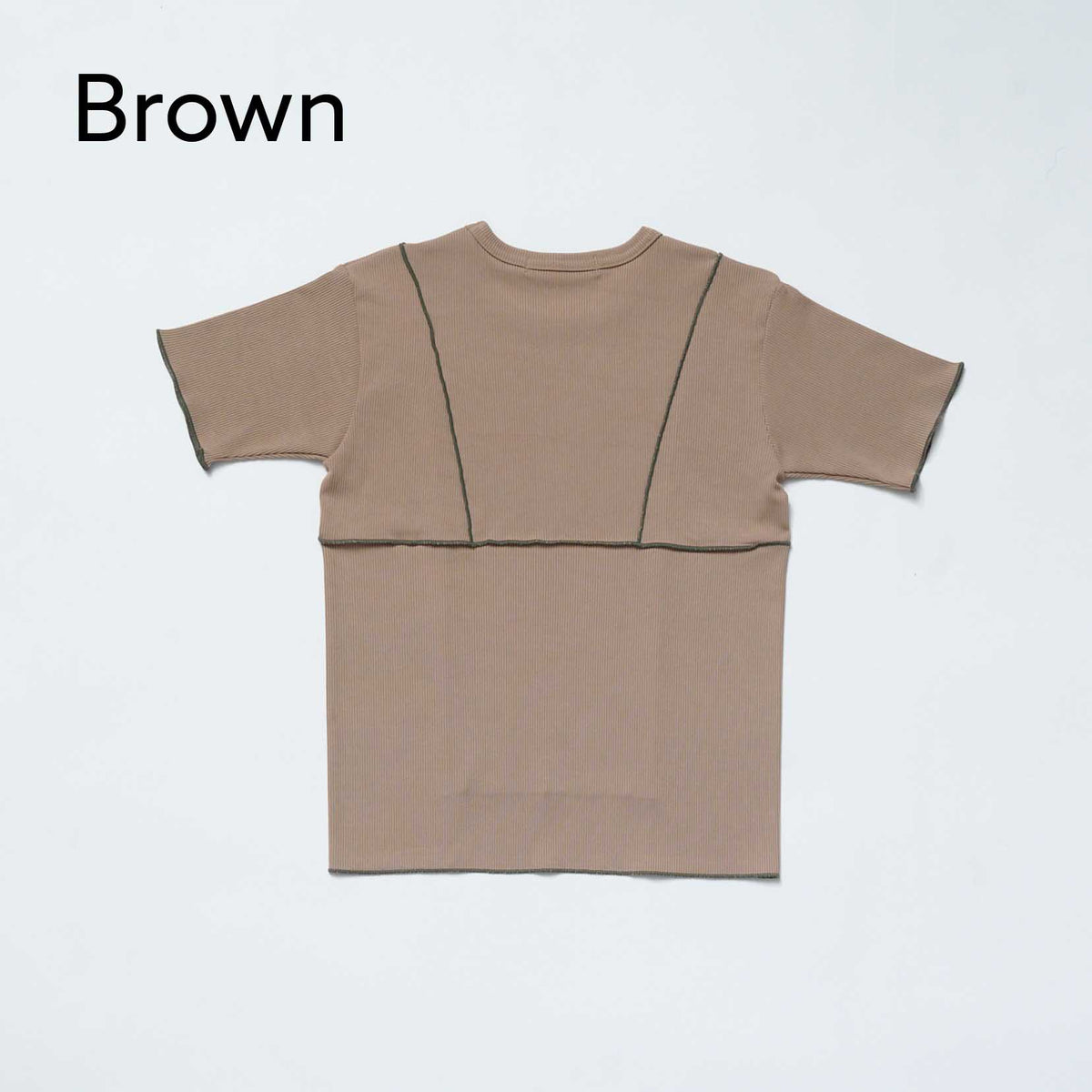 <27SS ご予約分>42-nc27-855-730　メローリブＴシャツ