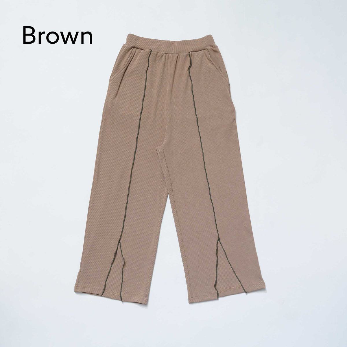 <27SS ご予約分>43-nc27-856-730　メロースリットパンツ