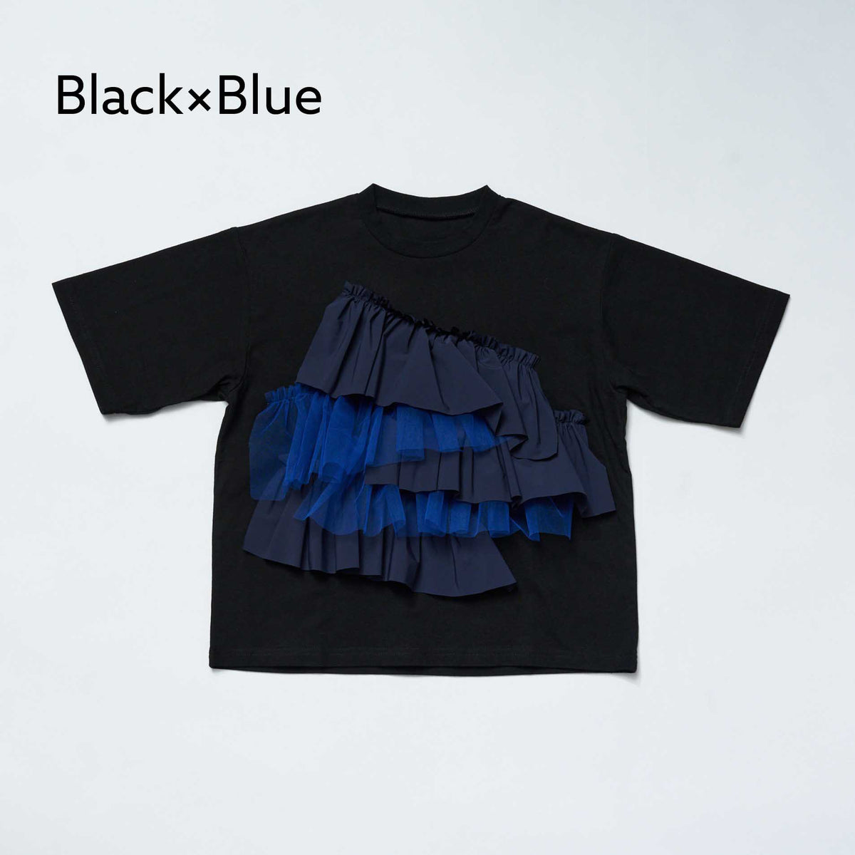 <27SS ご予約分>44-nc27-861-731A ミルフィーユフリルＴシャツ