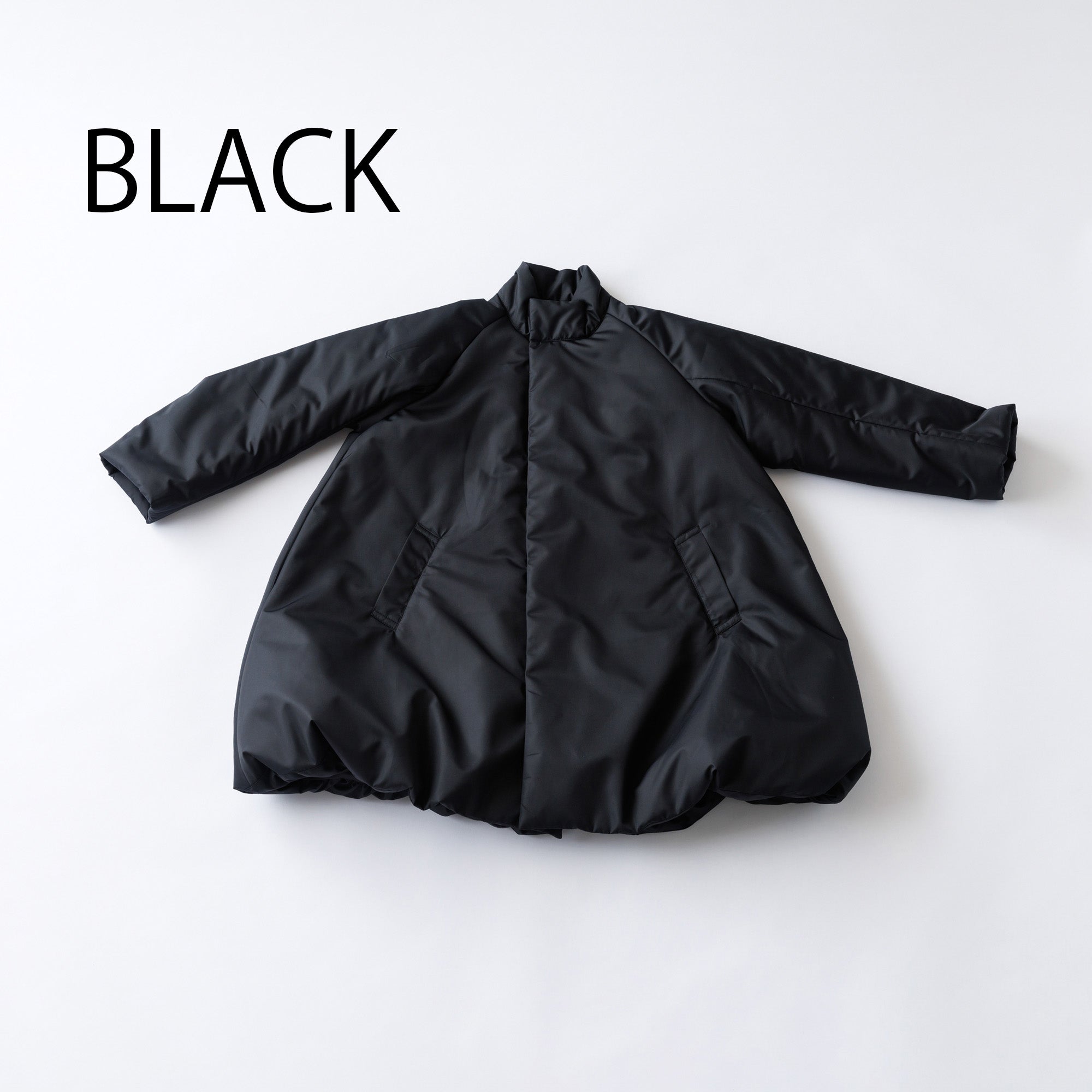 48-nf24-221-033A/中綿 バルーン コート<9月～10月入荷予定>