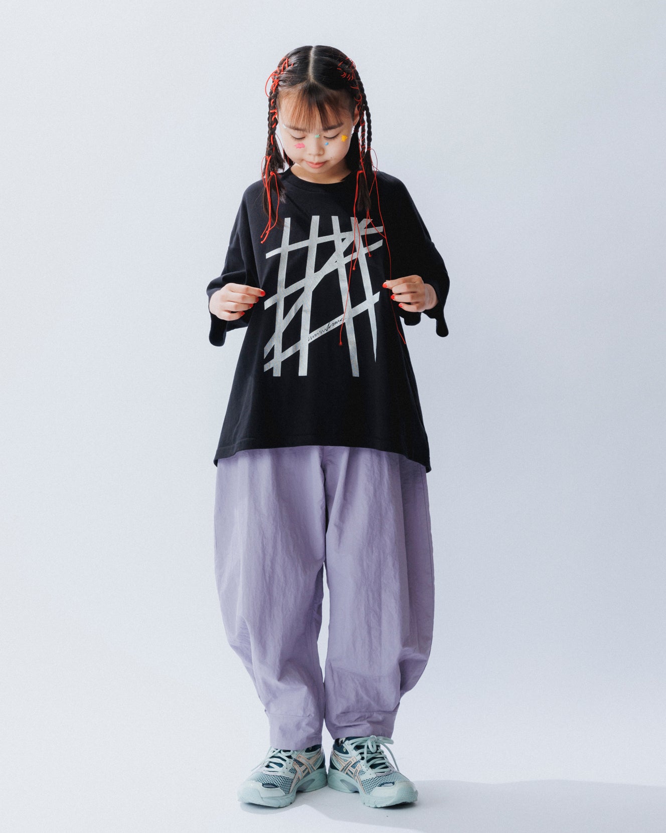 48-nf25-618-256A / ヘムタックカーブパンツ