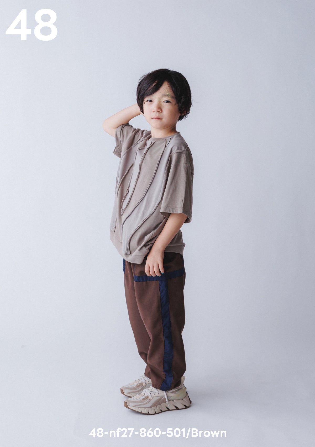 <27SS ご予約分>48-nf27-860-501 カーブチェンジビッグＴシャツ