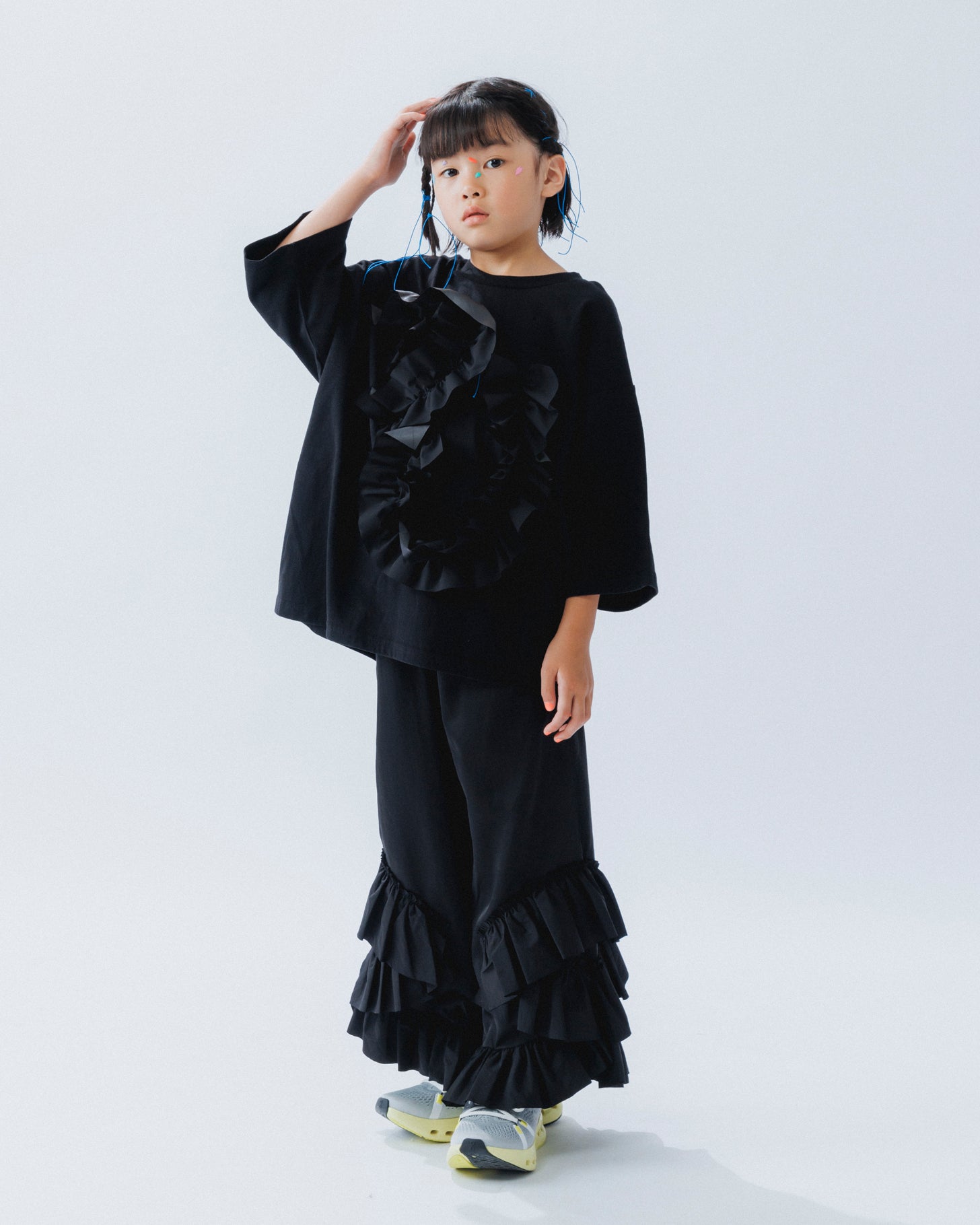 ご予約商品〈3月入荷予定〉50-nf25-928-715 ビックフリルT