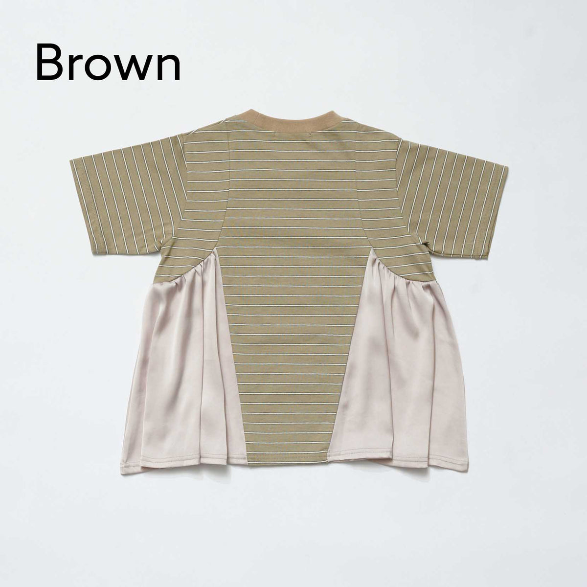 <27SS ご予約分>53-nf27-858-726　サイドギャザーＴシャツ