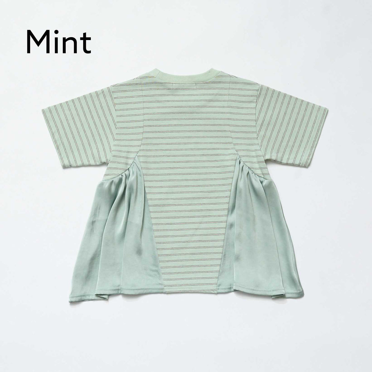 <27SS ご予約分>53-nf27-858-726　サイドギャザーＴシャツ