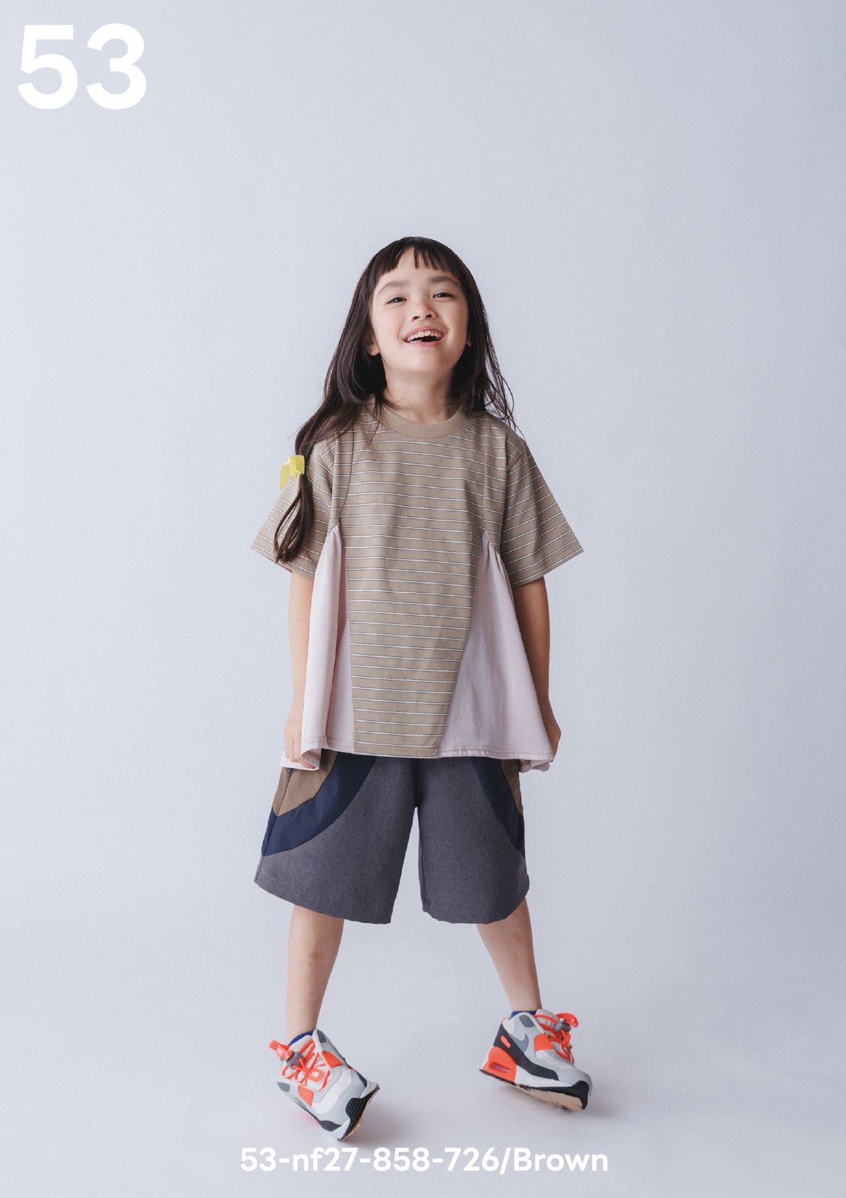 <27SS ご予約分>53-nf27-858-726　サイドギャザーＴシャツ
