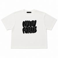 <27SS ご予約分> 55-nf27-866-19 バブルロゴショート丈T