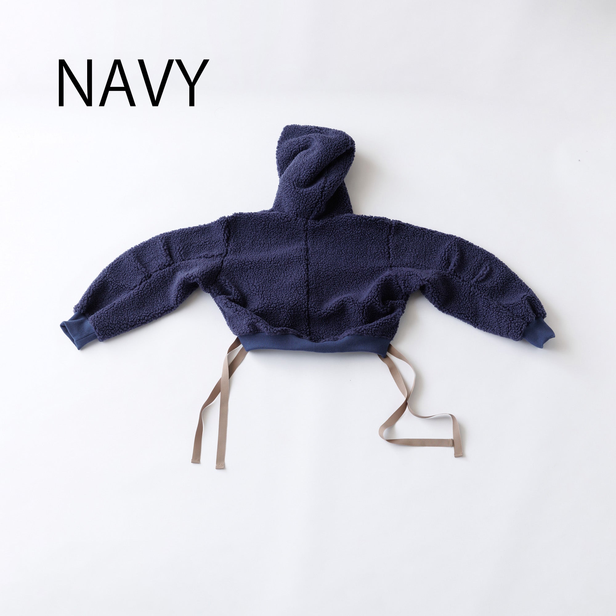 56-nf24-817-719/ドロスト ショート パーカー