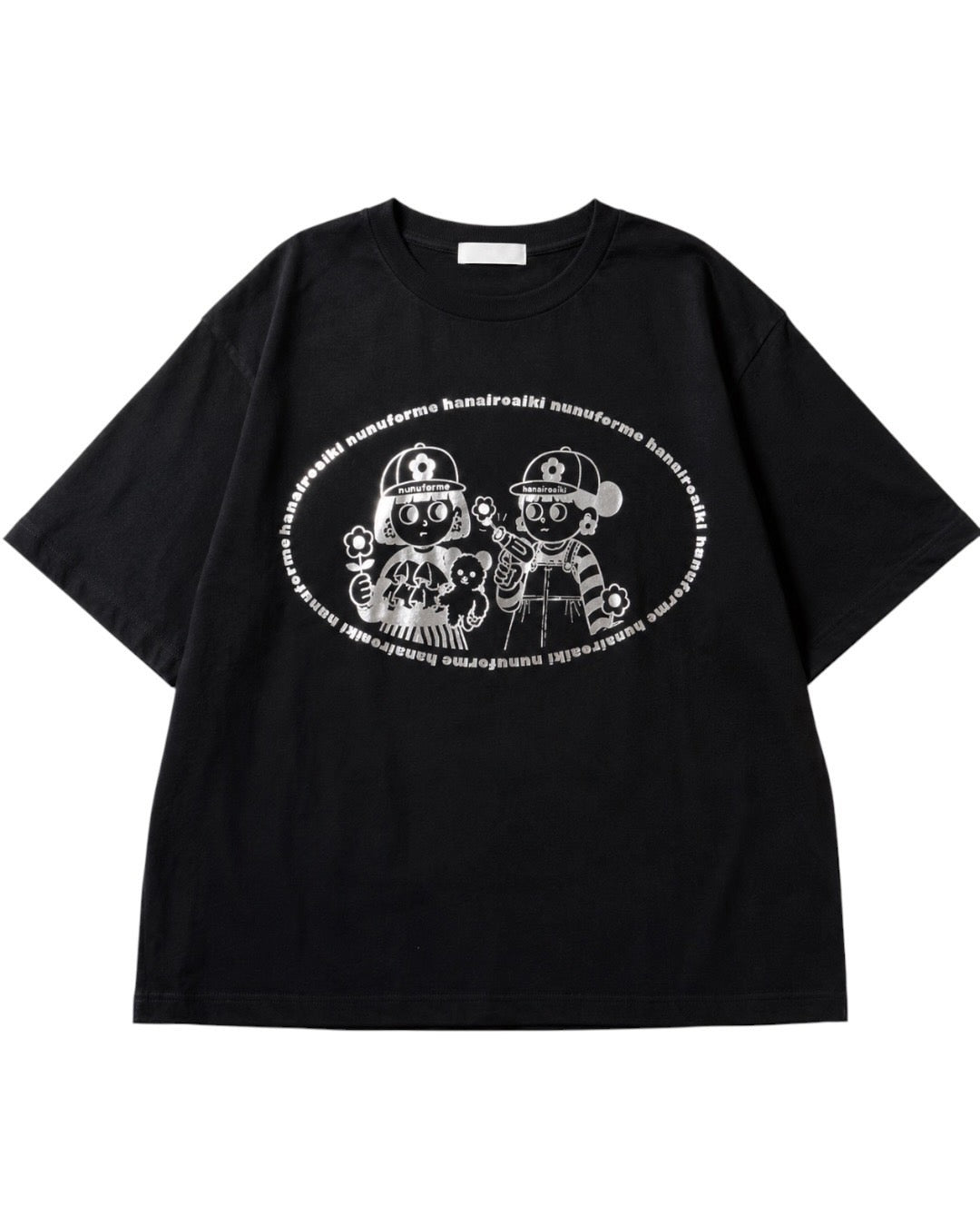 ＜WEB限定＞hanairoaik × nunuforme コラボT