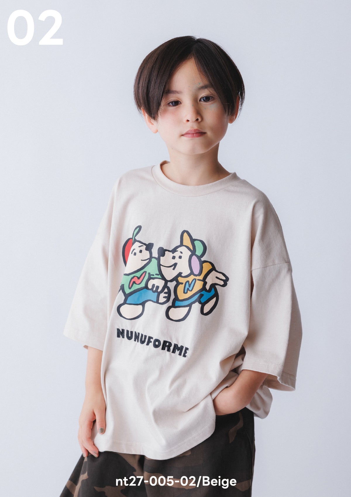 <27SS ご予約分>nt27-005-02　2匹のINUINU T