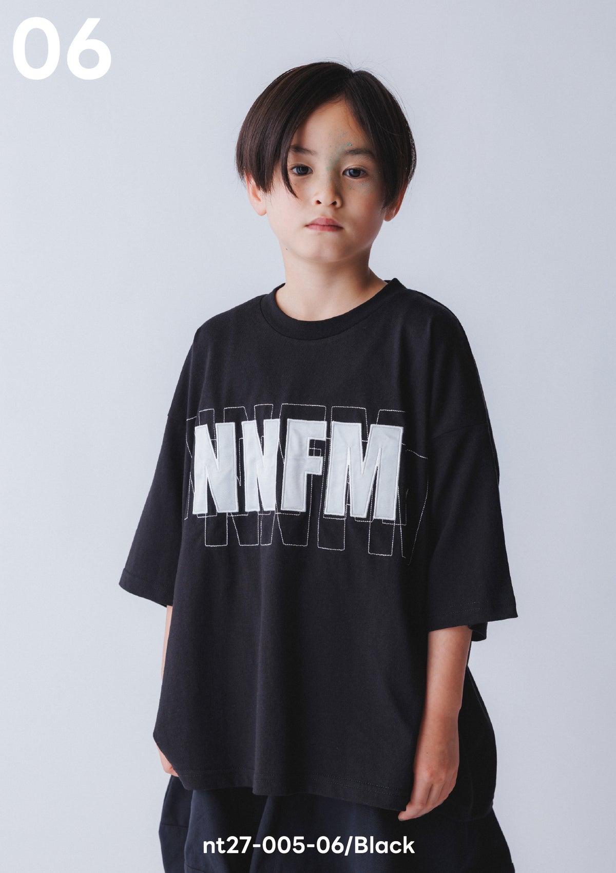 <27SS ご予約分>nt27-005-06　パッチワークロゴT