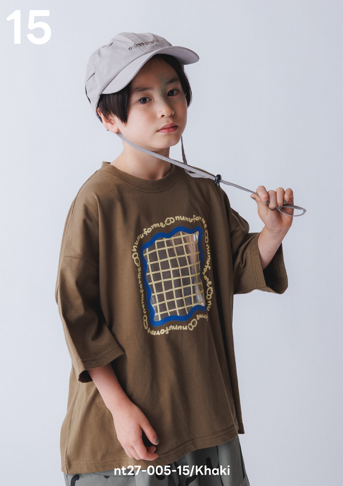 <27SS ご予約分>nt27-005-15　inuinuチェックT