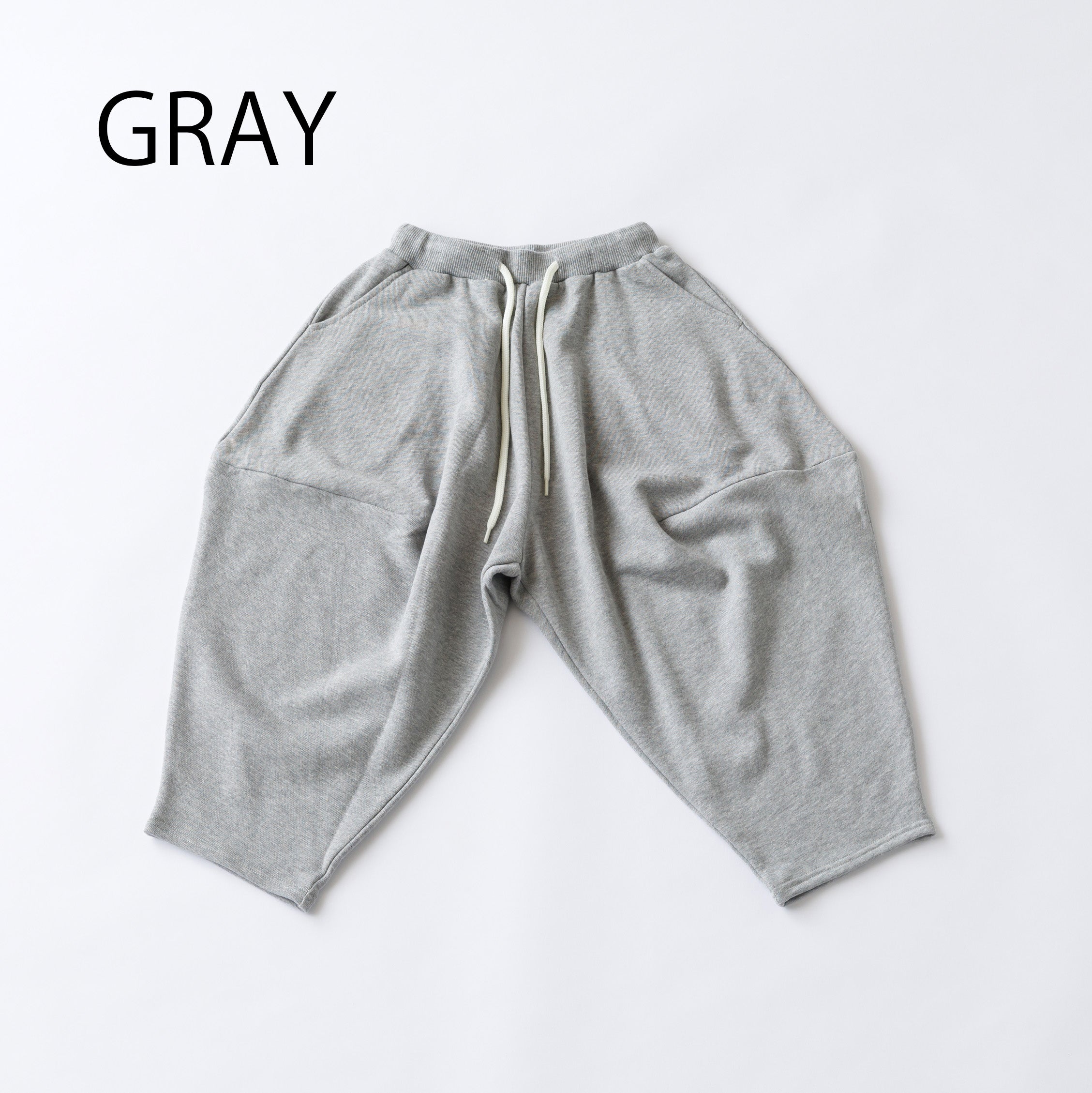 ご予約商品〈3月入荷予定〉ns-921-503A スウェットポインテッドパンツ