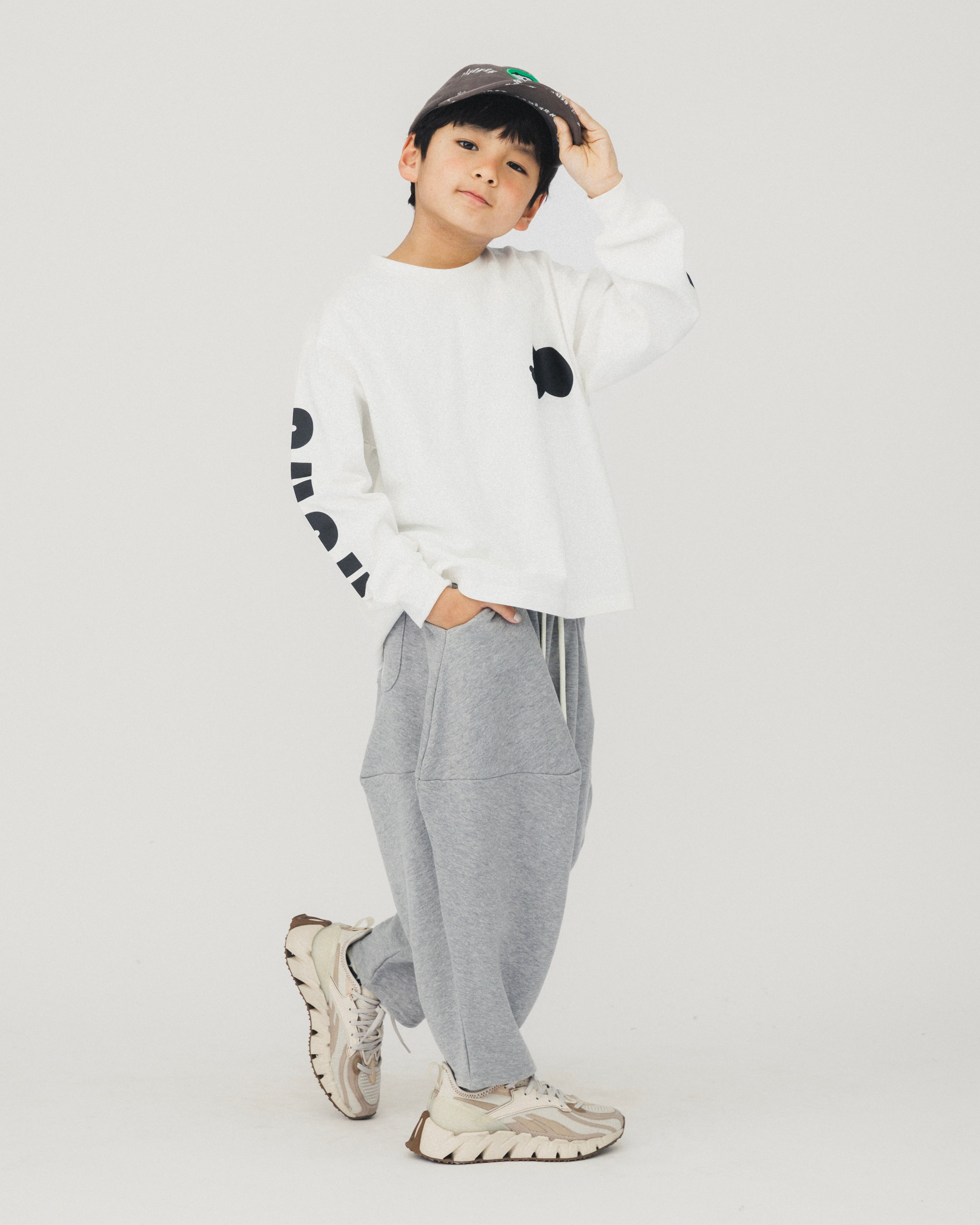 nt24-007-04A/nunuforme袖 プリント