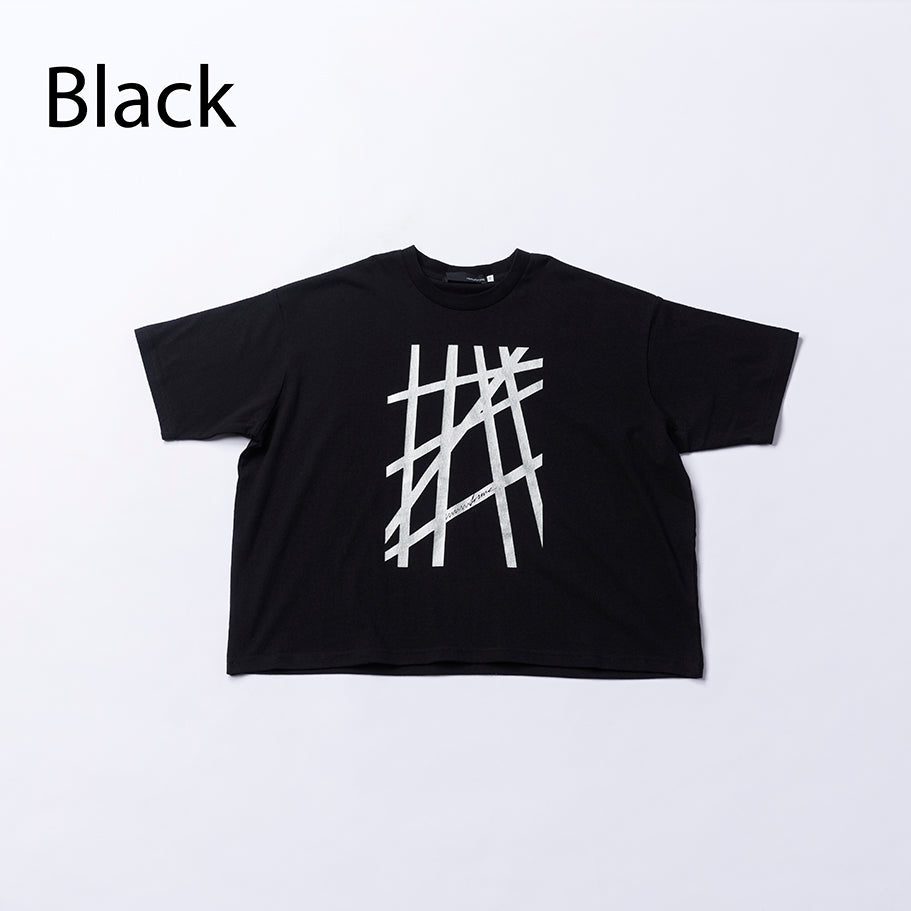 nt25-005-02 ラインプリントT