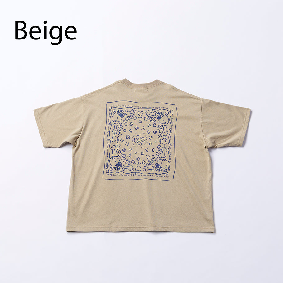 ご予約商品〈3月入荷予定〉nt25-005-13 バンダナinuinuT