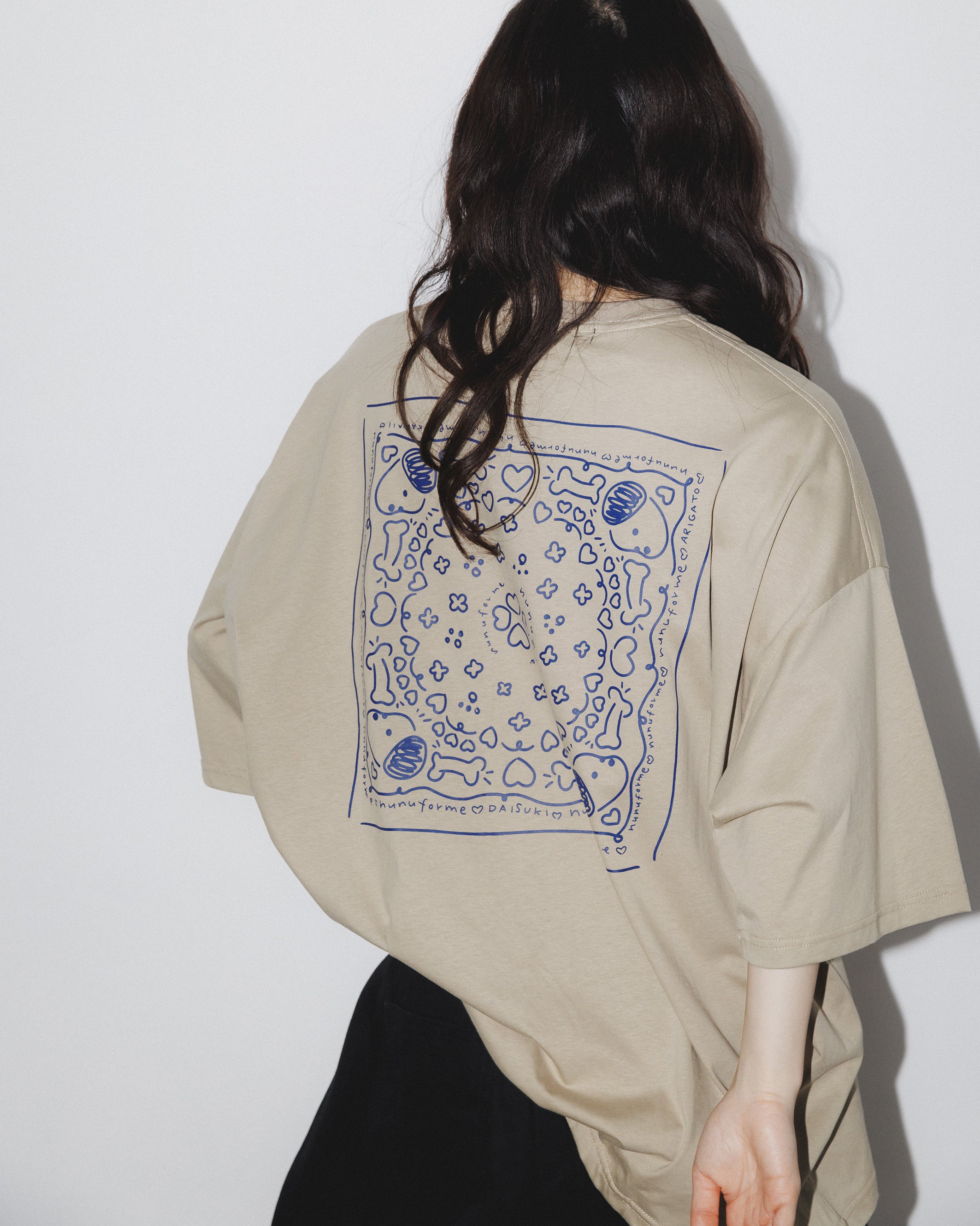 ご予約商品〈3月入荷予定〉nt25-005-13A バンダナinuinuT